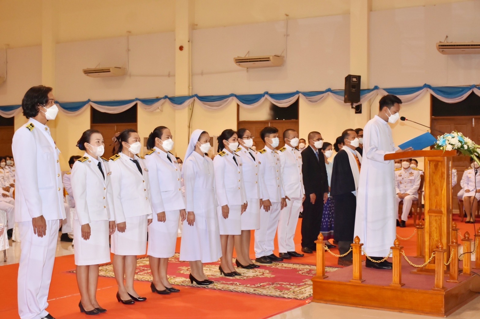 พช.มหาสารคาม ร่วมกิจกรรมเฉลิมพระเกียรติสมเด็จพระนางเจ้าสิริกิติ์ พระบรมราชินีนาถ พระบรมราชชนนีพันปีหลวง เนื่องในโอกาสมหามงคลเฉลิมพระชนมพรรษา 90 พรรษา 12 สิงหาคม 2565