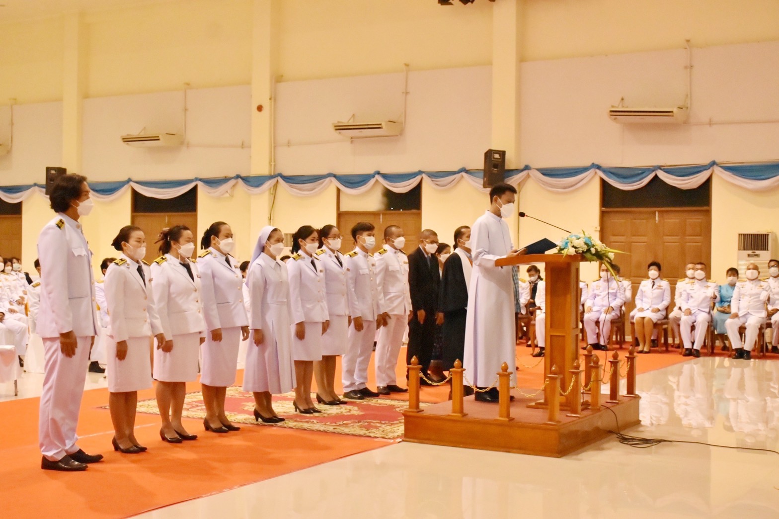 พช.มหาสารคาม ร่วมกิจกรรมเฉลิมพระเกียรติสมเด็จพระนางเจ้าสิริกิติ์ พระบรมราชินีนาถ พระบรมราชชนนีพันปีหลวง เนื่องในโอกาสมหามงคลเฉลิมพระชนมพรรษา 90 พรรษา 12 สิงหาคม 2565