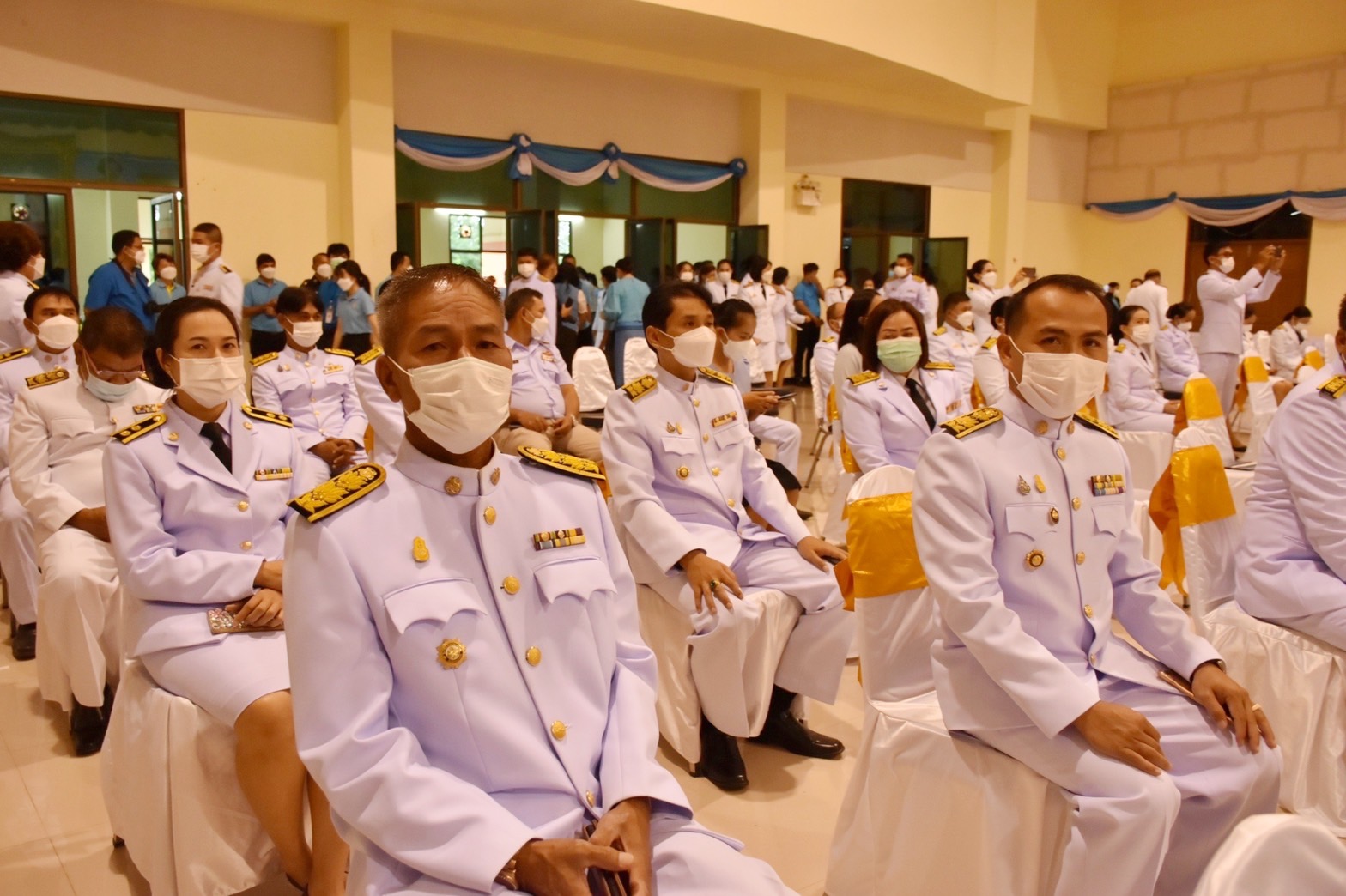 พช.มหาสารคาม ร่วมกิจกรรมเฉลิมพระเกียรติสมเด็จพระนางเจ้าสิริกิติ์ พระบรมราชินีนาถ พระบรมราชชนนีพันปีหลวง เนื่องในโอกาสมหามงคลเฉลิมพระชนมพรรษา 90 พรรษา 12 สิงหาคม 2565