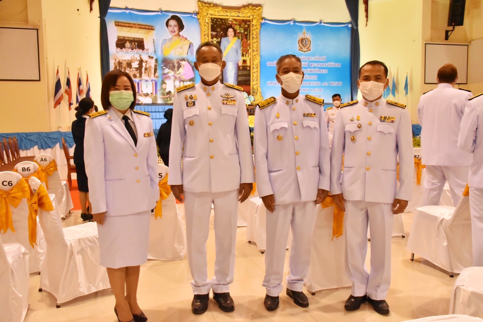 พช.มหาสารคาม ร่วมกิจกรรมเฉลิมพระเกียรติสมเด็จพระนางเจ้าสิริกิติ์ พระบรมราชินีนาถ พระบรมราชชนนีพันปีหลวง เนื่องในโอกาสมหามงคลเฉลิมพระชนมพรรษา 90 พรรษา 12 สิงหาคม 2565