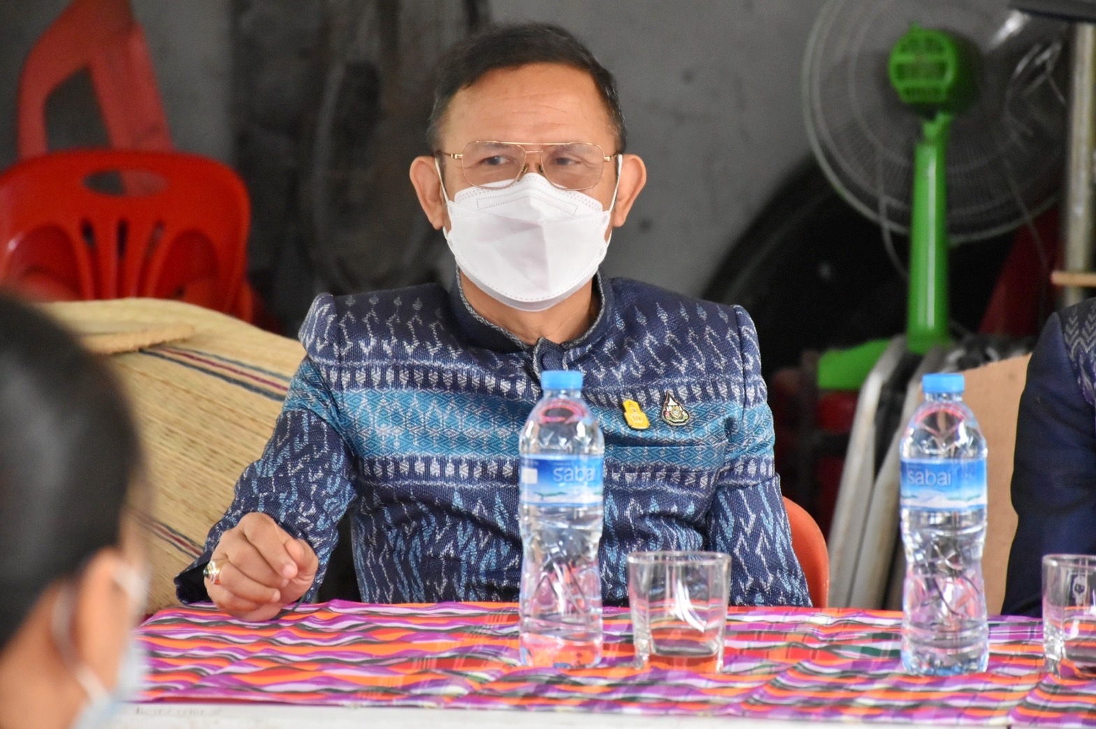 นายวสันต์ ชิงชนะ ผู้ตรวจราชการกรมการพัฒนาชุมชน ลงพื้นที่ติดตามสนับสนุนส่งเสริมการขับเคลื่อนงานพัฒนาชุมชน อำเภอยางสีสุราช จังหวัดมหาสารคาม