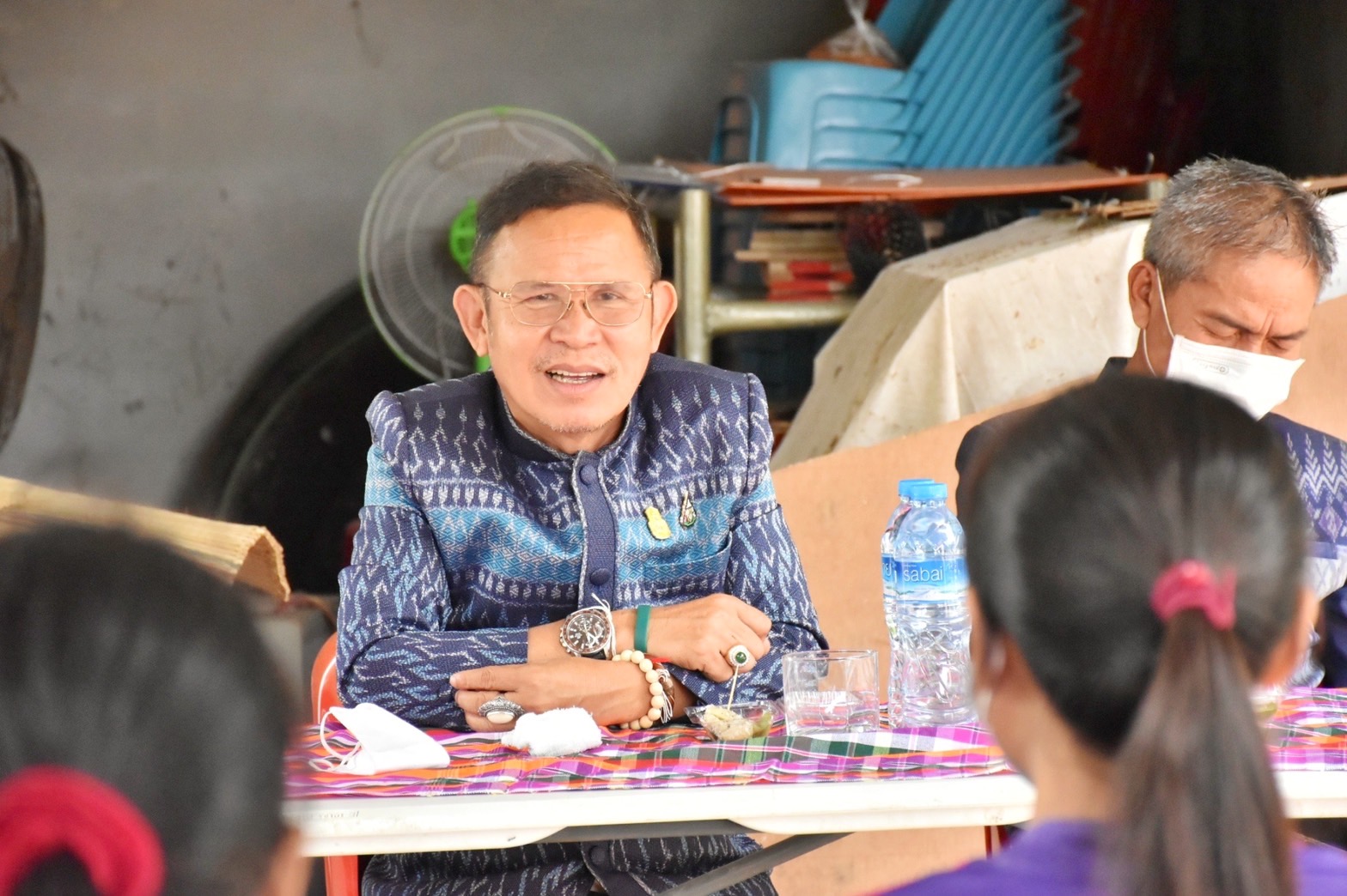 นายวสันต์ ชิงชนะ ผู้ตรวจราชการกรมการพัฒนาชุมชน ลงพื้นที่ติดตามสนับสนุนส่งเสริมการขับเคลื่อนงานพัฒนาชุมชน อำเภอยางสีสุราช จังหวัดมหาสารคาม