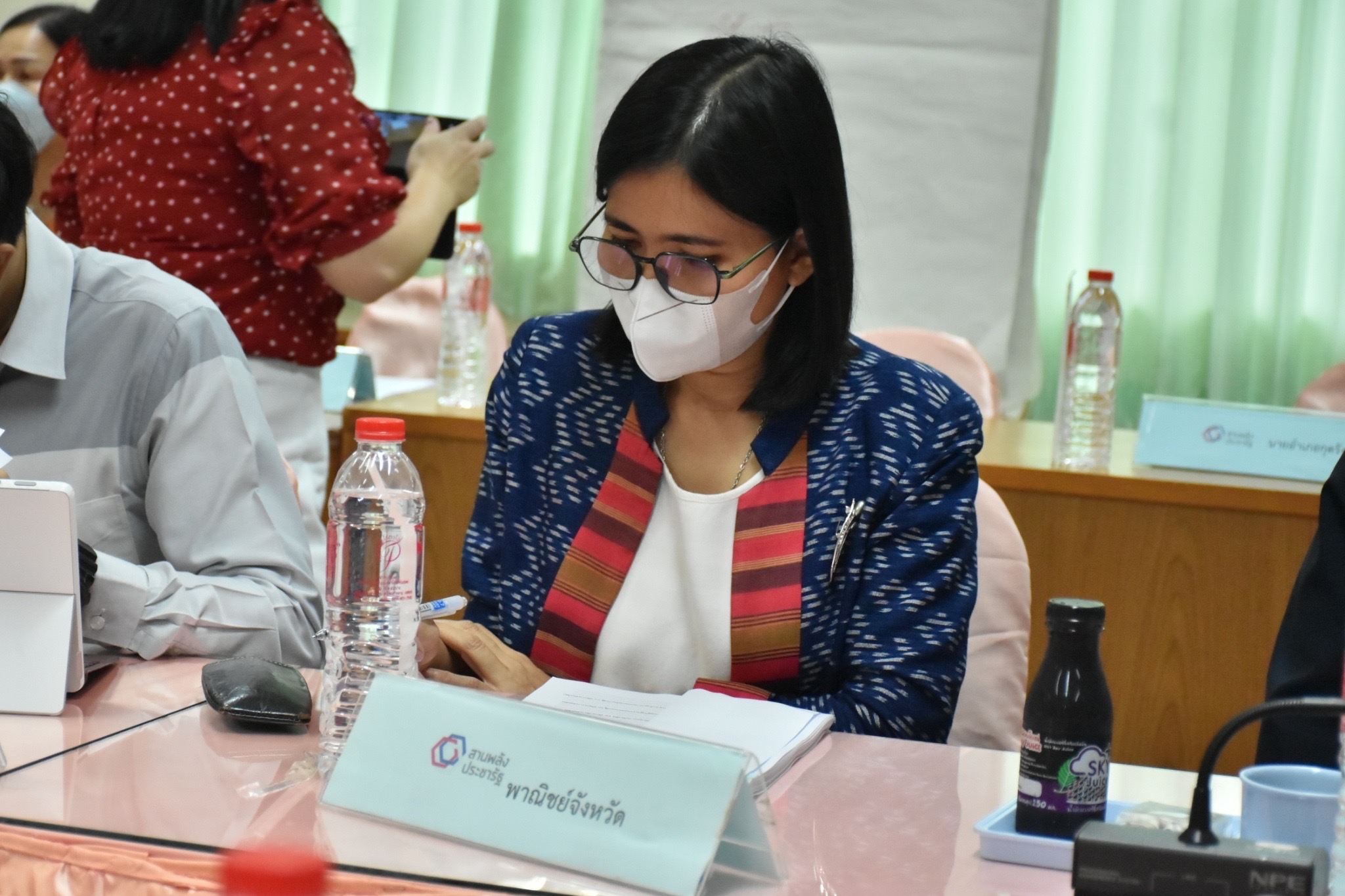 จังหวัดมหาสารคาม ประชุมคณะกรรมการประสานและขับเคลื่อนนโยบายสานพลังประชารัฐ ประจำจังหวัด (คสป.)