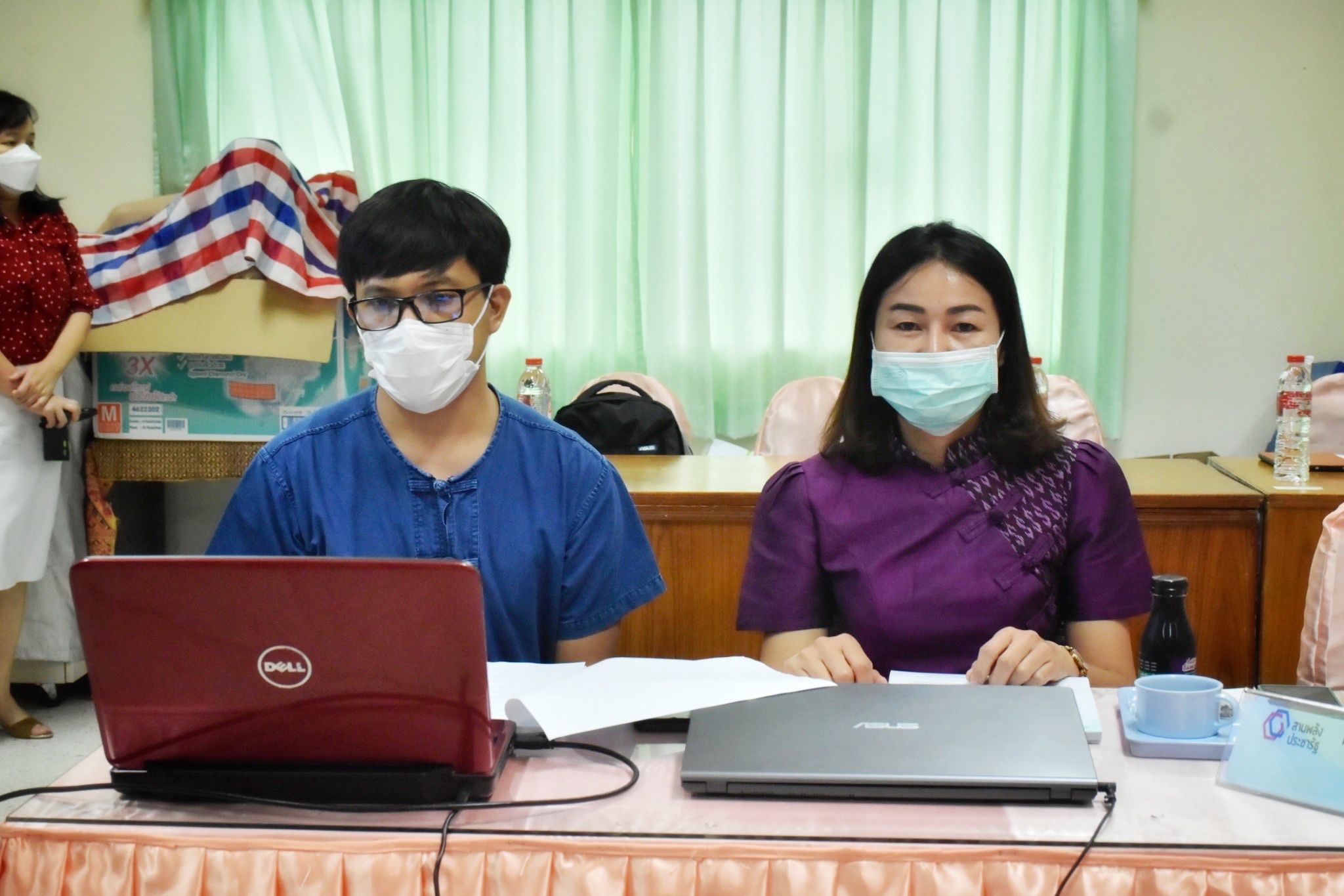 จังหวัดมหาสารคาม ประชุมคณะกรรมการประสานและขับเคลื่อนนโยบายสานพลังประชารัฐ ประจำจังหวัด (คสป.)