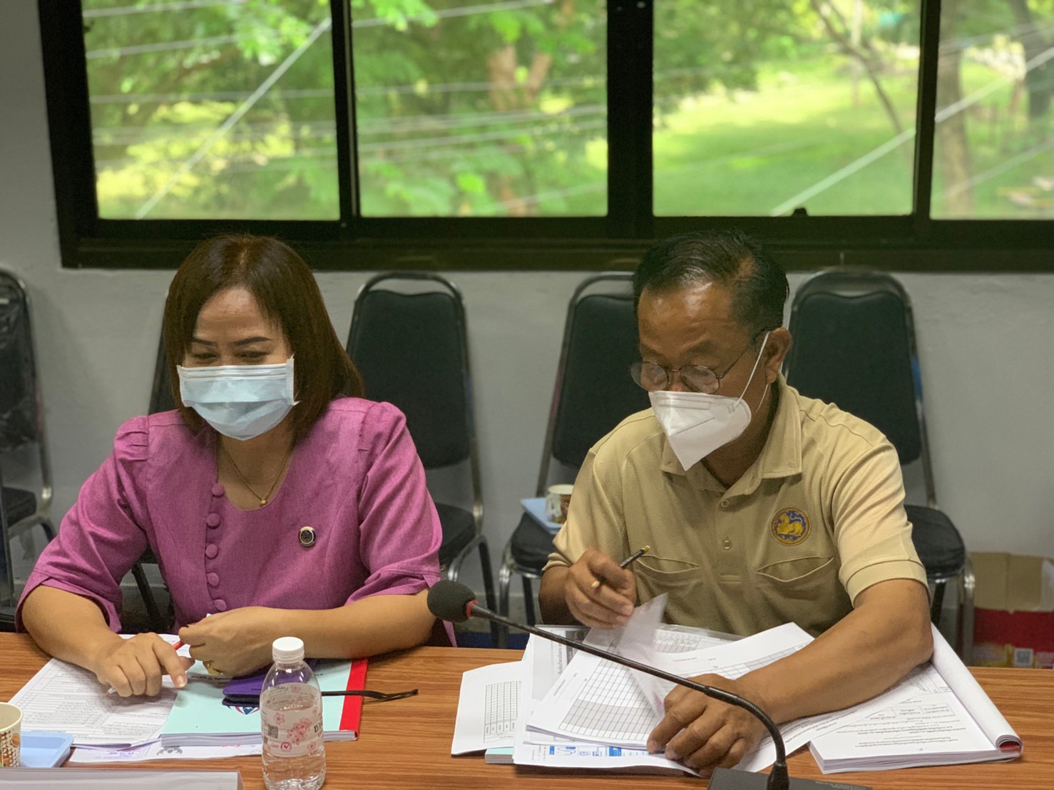 พช.มหาสารคาม ร่วมออกตรวจติดตามและประเมินผลการดำเนินงานตามแผนปฏิบัติการป้องกันและปราบปรามยาเสพติดประจำปีงบประมาณ พ.ศ. 2565