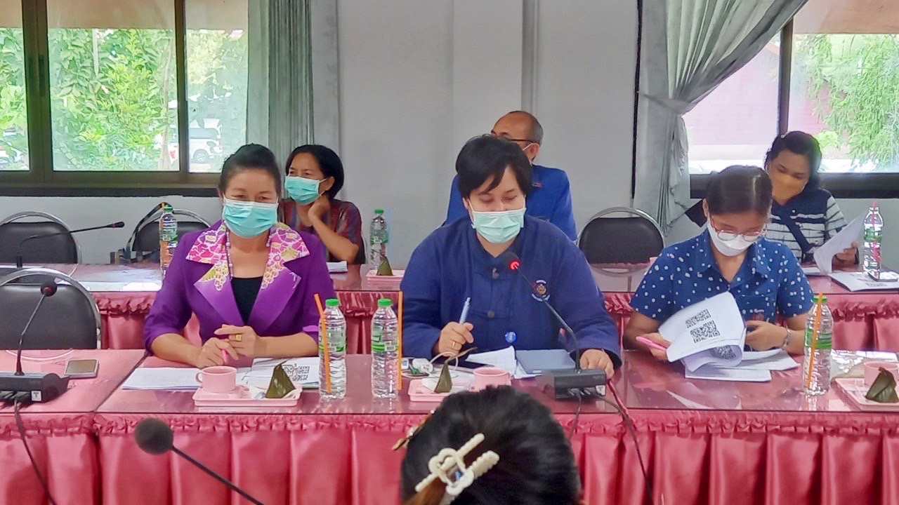 พช.มหาสารคาม รับการตรวจประเมินผลการดำเนินงานกรมการพัฒนาชุมชน ประจำปี 2565 พื้นที่อำเภอบรบือ และ อำเภอวาปีปทุม จังหวัดมหาสารคาม