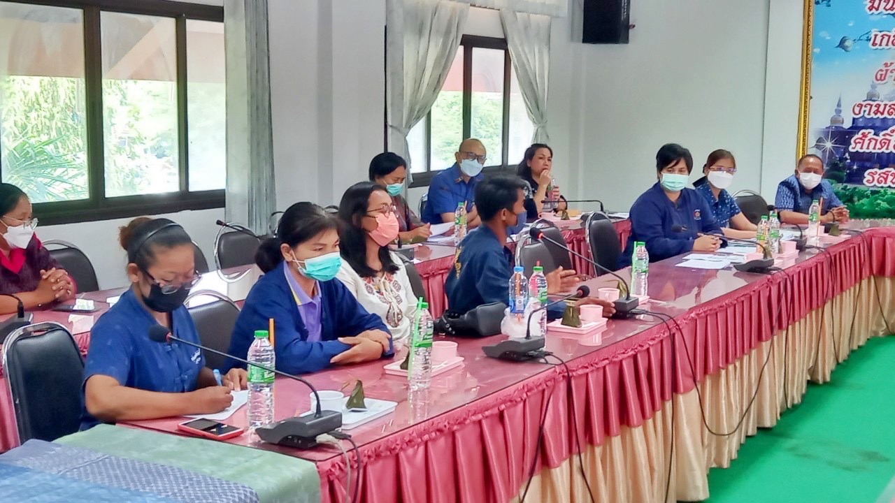 พช.มหาสารคาม รับการตรวจประเมินผลการดำเนินงานกรมการพัฒนาชุมชน ประจำปี 2565 พื้นที่อำเภอบรบือ และ อำเภอวาปีปทุม จังหวัดมหาสารคาม