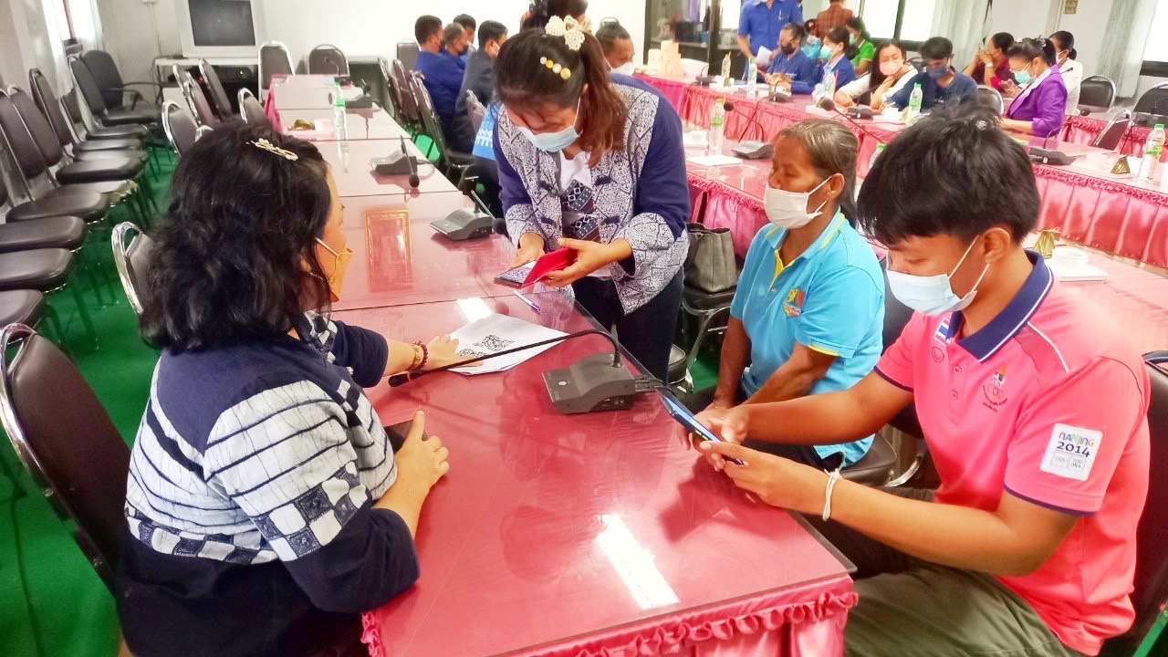 พช.มหาสารคาม รับการตรวจประเมินผลการดำเนินงานกรมการพัฒนาชุมชน ประจำปี 2565 พื้นที่อำเภอบรบือ และ อำเภอวาปีปทุม จังหวัดมหาสารคาม