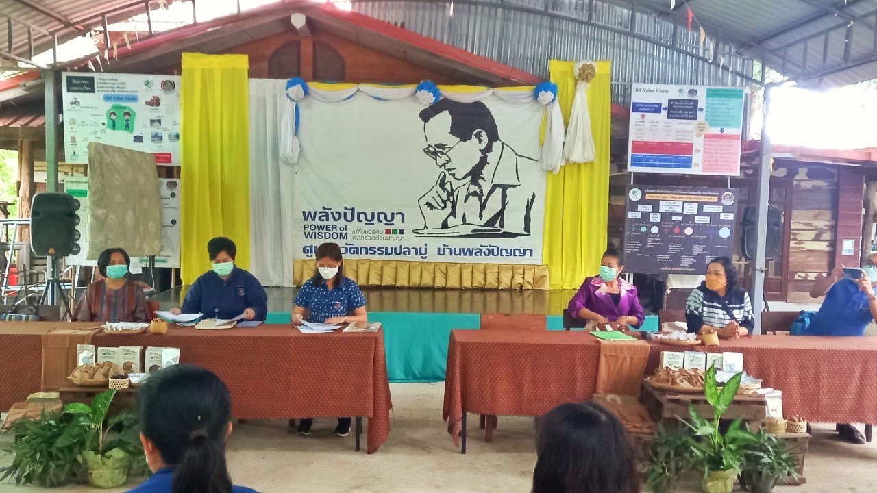 พช.มหาสารคาม รับการตรวจประเมินผลการดำเนินงานกรมการพัฒนาชุมชน ประจำปี 2565 พื้นที่อำเภอบรบือ และ อำเภอวาปีปทุม จังหวัดมหาสารคาม