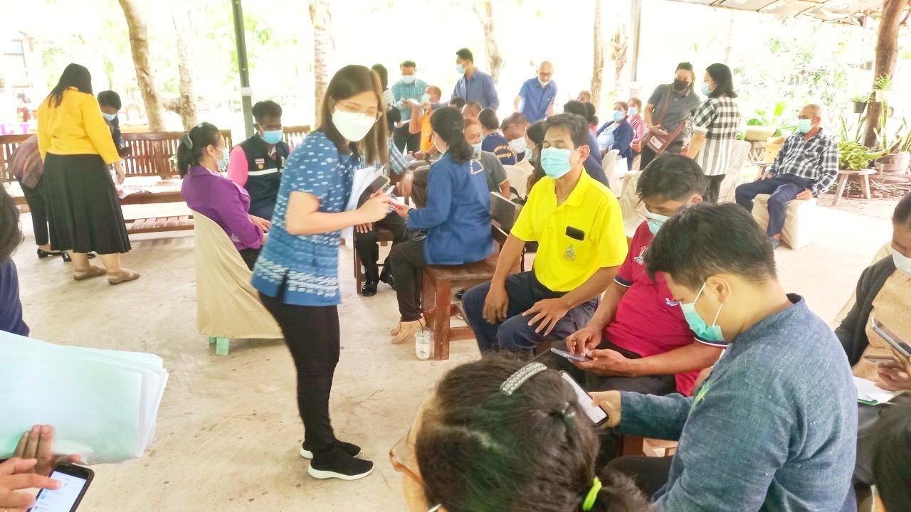 พช.มหาสารคาม รับการตรวจประเมินผลการดำเนินงานกรมการพัฒนาชุมชน ประจำปี 2565 พื้นที่อำเภอบรบือ และ อำเภอวาปีปทุม จังหวัดมหาสารคาม