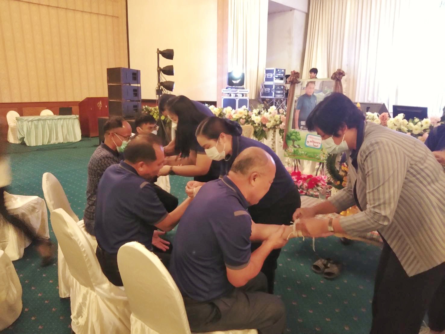 พช.มหาสารคาม จัดกิจกรรมสานสายใยผูกพัน มุทิตาจิต แก่บุคลากรเกษียณอายุราชการ
