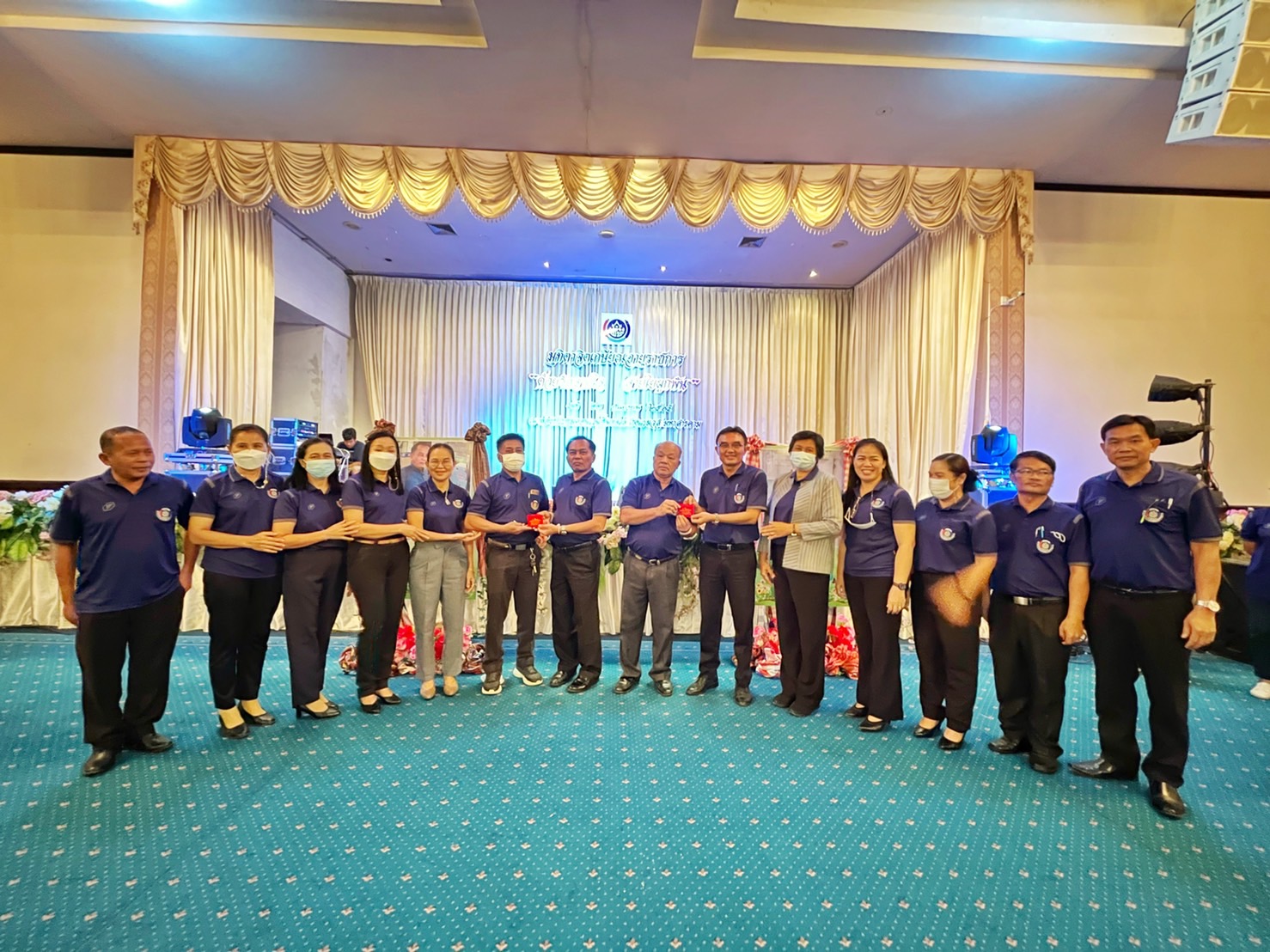 พช.มหาสารคาม จัดกิจกรรมสานสายใยผูกพัน มุทิตาจิต แก่บุคลากรเกษียณอายุราชการ