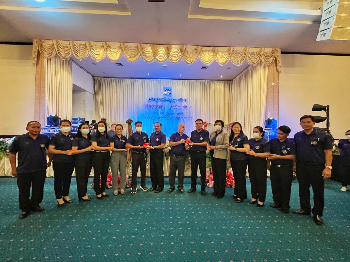 พช.มหาสารคาม จัดกิจกรรมสานสายใยผูกพัน มุทิตาจิต แก่บุคลากรเกษียณอายุราชการ