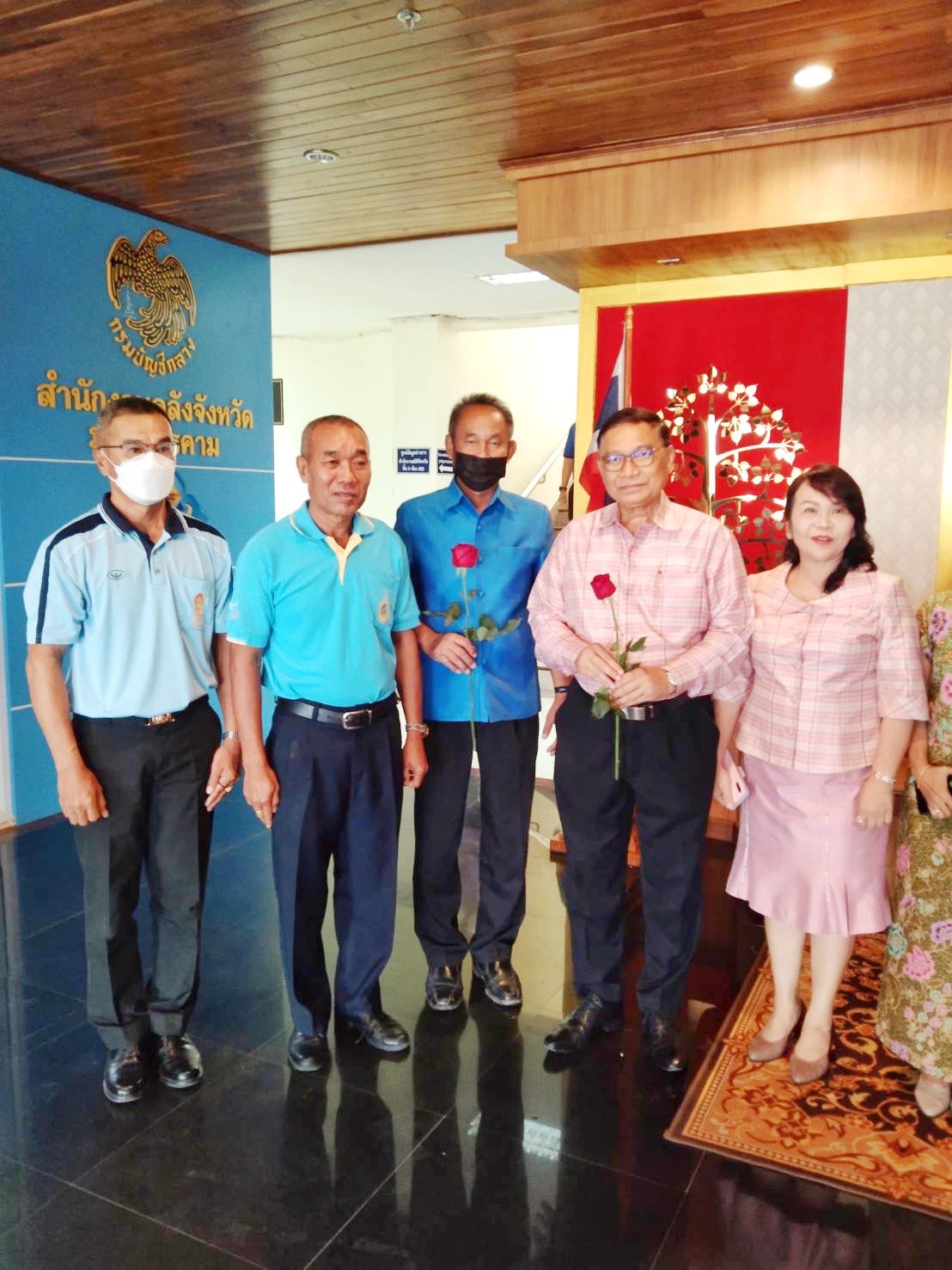 พช.มหาสารคาม ร่วมแสดงมุทิตาจิต นายธรรมนูญ แก้วคำ รองผู้ว่าราชการจังหวัดมหาสารคาม ในวาระเกษียณอายุราชการ