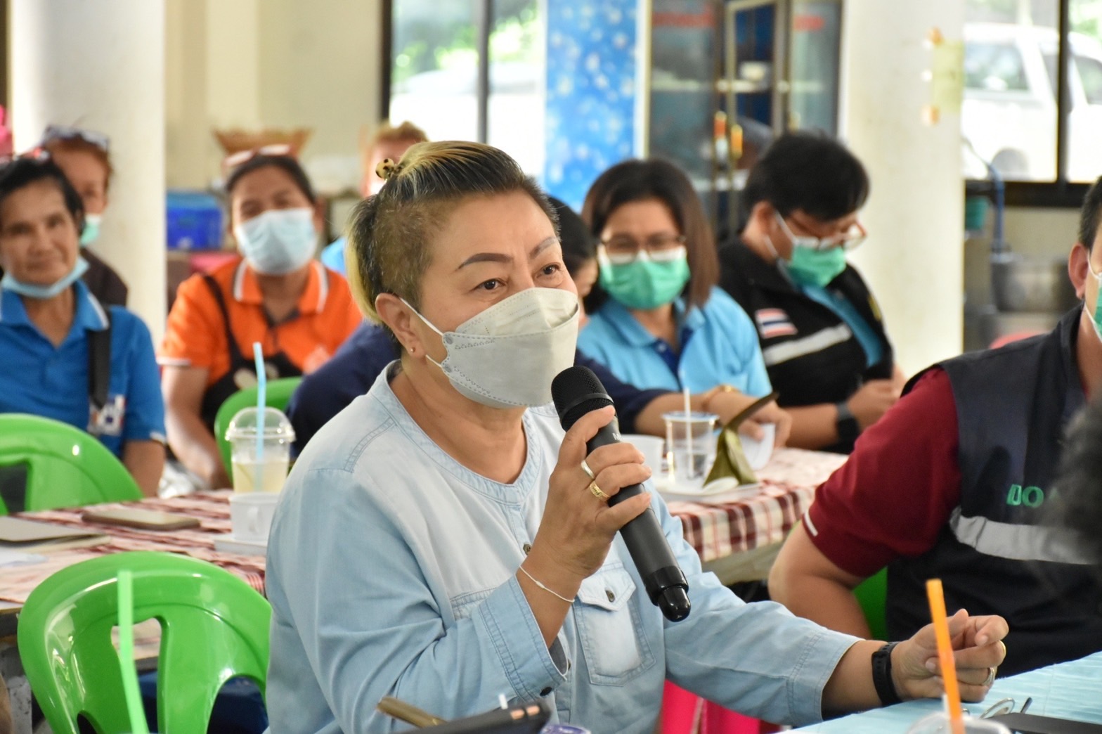 พช.มหาสารคามประชุมคณะทำงานด้านการพัฒนาเศรษฐกิจฐานรากและประชารัฐจังหวัดมหาสารคาม (E3) ร่วมกับผู้เกี่ยวข้องครั้งที่ 3/ 2565