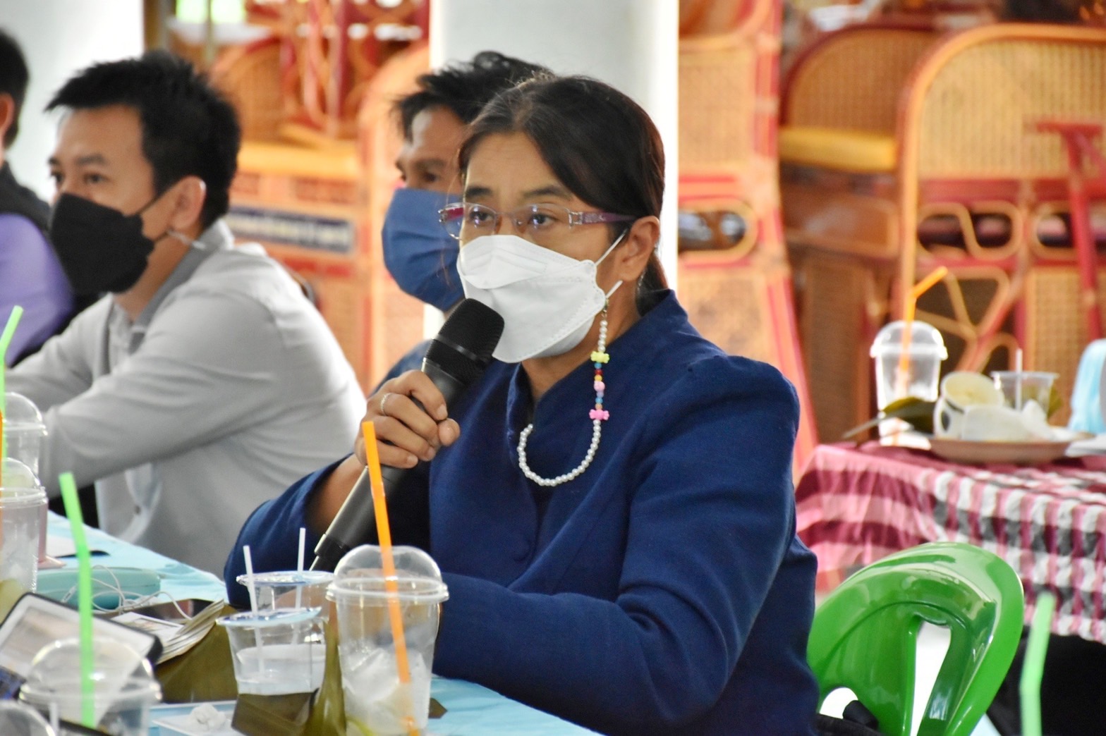 พช.มหาสารคามประชุมคณะทำงานด้านการพัฒนาเศรษฐกิจฐานรากและประชารัฐจังหวัดมหาสารคาม (E3) ร่วมกับผู้เกี่ยวข้องครั้งที่ 3/ 2565