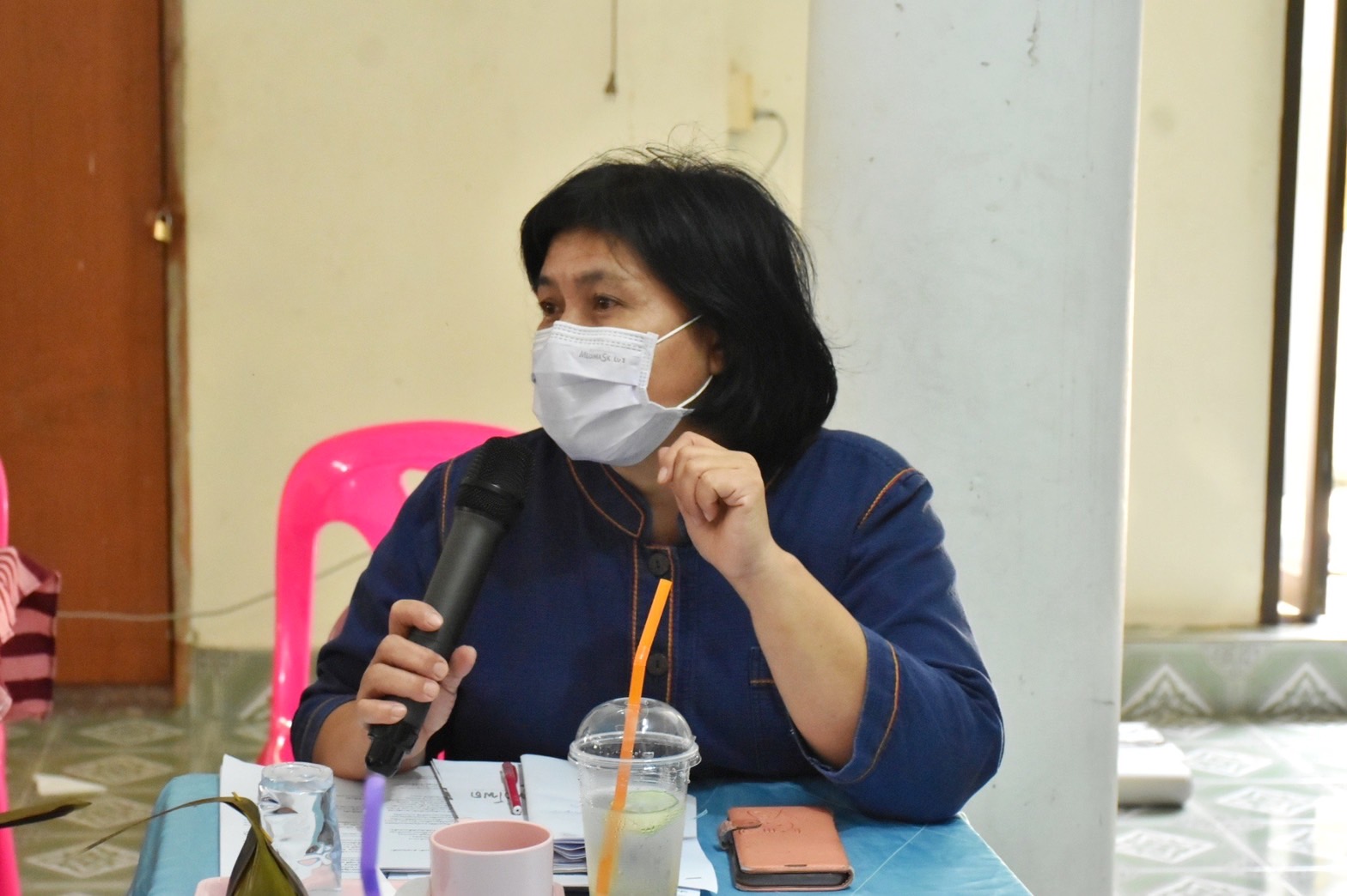 พช.มหาสารคามประชุมคณะทำงานด้านการพัฒนาเศรษฐกิจฐานรากและประชารัฐจังหวัดมหาสารคาม (E3) ร่วมกับผู้เกี่ยวข้องครั้งที่ 3/ 2565