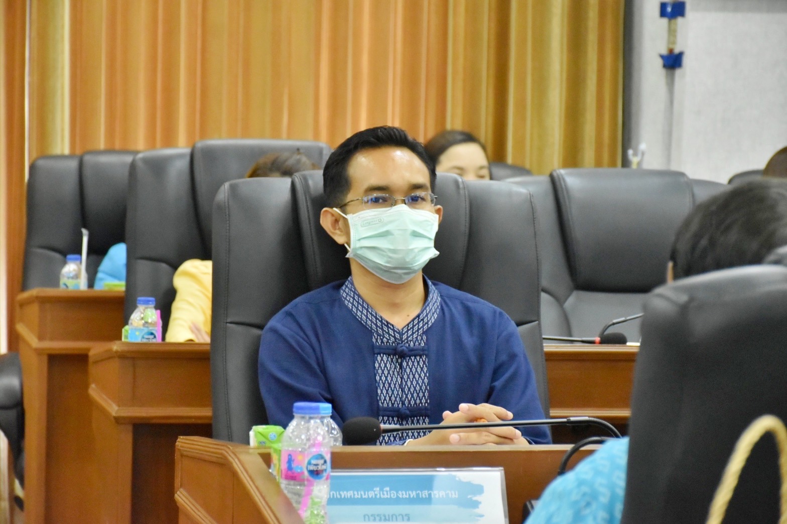 ผู้ว่าราชการจังหวัดมหาสารคาม ประชุมคณะกรรมการบริหารศูนย์อำนวยการขจัดความยากจนและพัฒนาคนทุกช่วงวัยอย่างยั่งยืนตามหลักปรัชญาของเศรษฐกิจพอเพียงจังหวัดมหาสารคาม (คจพ.จ) ครั้งที่ 7/2565