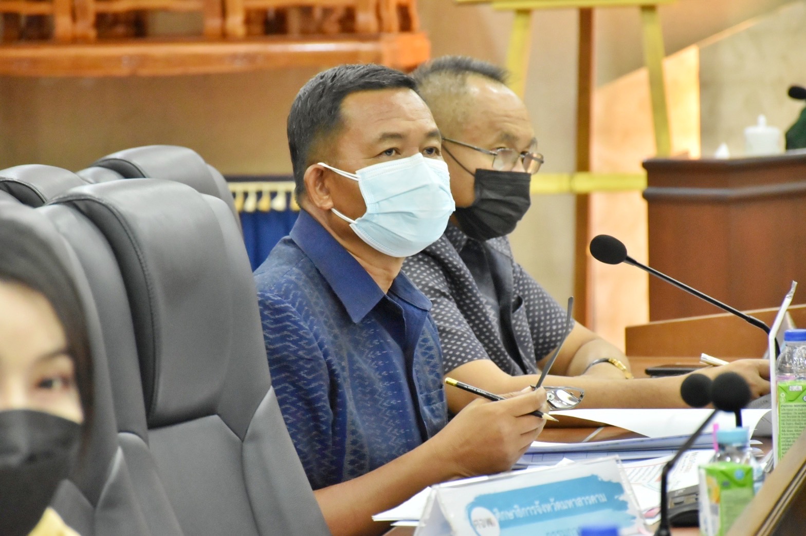 ผู้ว่าราชการจังหวัดมหาสารคาม ประชุมคณะกรรมการบริหารศูนย์อำนวยการขจัดความยากจนและพัฒนาคนทุกช่วงวัยอย่างยั่งยืนตามหลักปรัชญาของเศรษฐกิจพอเพียงจังหวัดมหาสารคาม (คจพ.จ) ครั้งที่ 7/2565