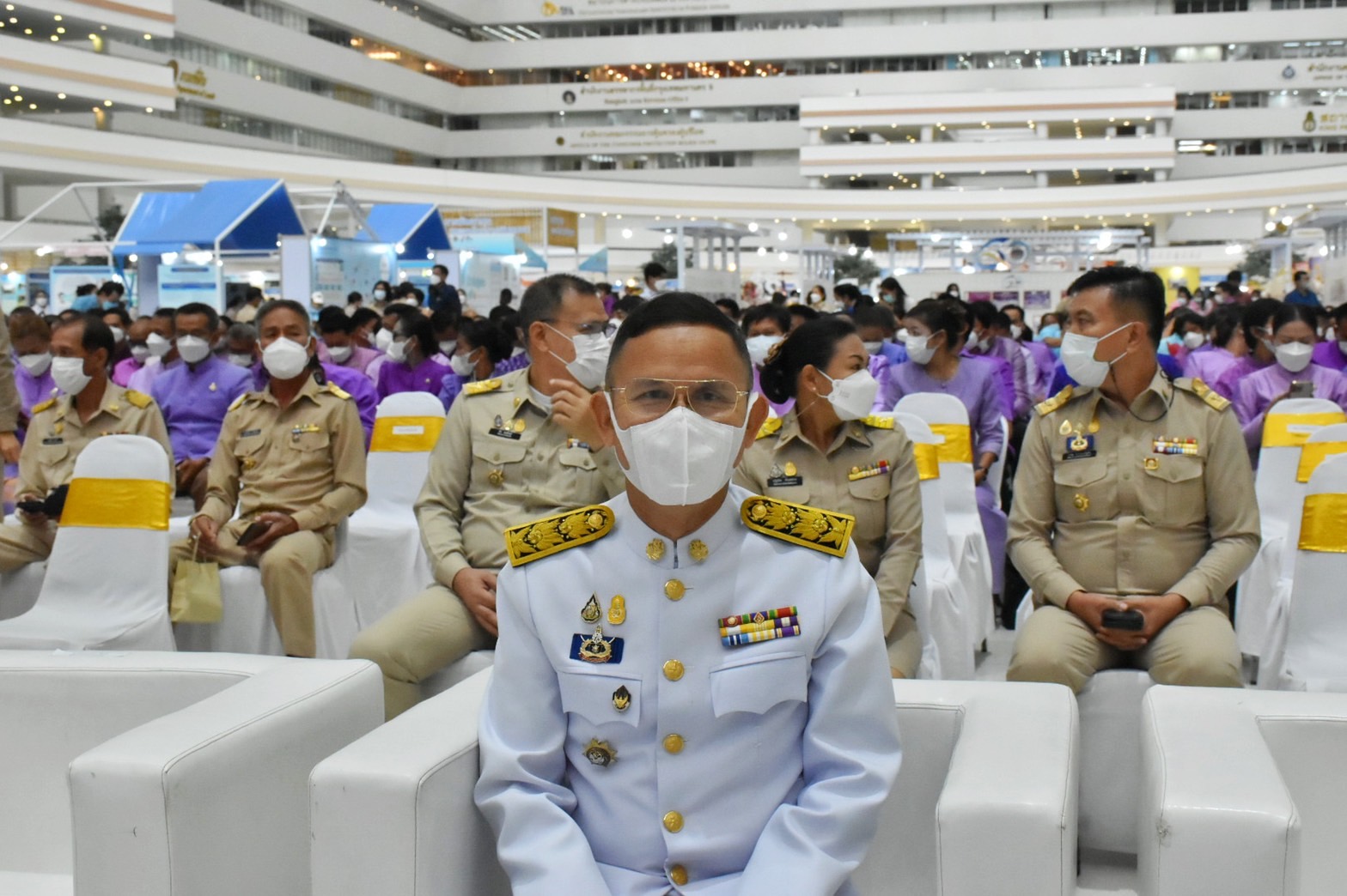 พช.มหาสารคาม ร่วมงานวันพัฒนาชุมชน 2565 ครั้งที่ 11 ในวาระครบรอบ60 ปี กรมการพัฒนาชุมชน สร้างสรรค์ชุมชน สร้างคน สร้างชาติ ระหว่างวันที่ 5-7 กันยายน 2565