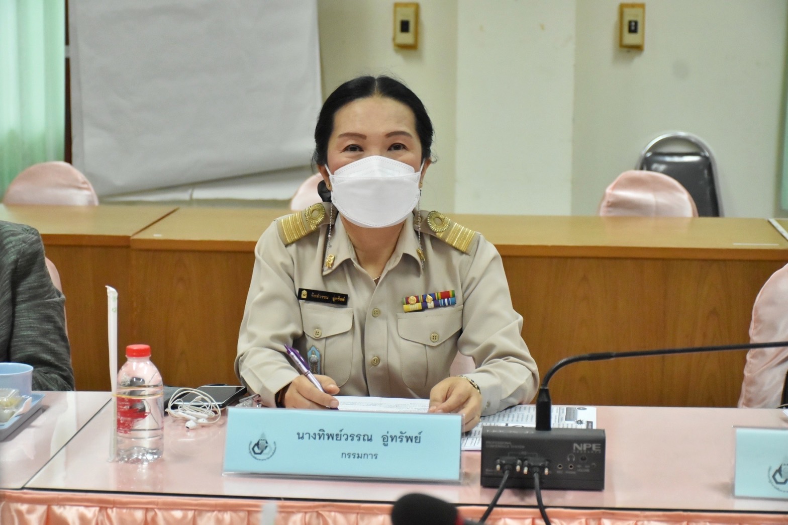 พช.มหาสารคาม ร่วมกับ บริษัท ประชารัฐรักสามัคคีมหาสารคาม (วิสาหกิจเพื่อสังคม) จำกัด จัดประชุ่มประจำเดือนเพื่อสรุปผลการดำเนินงานพัฒนาเศรษฐกิจฐานราก