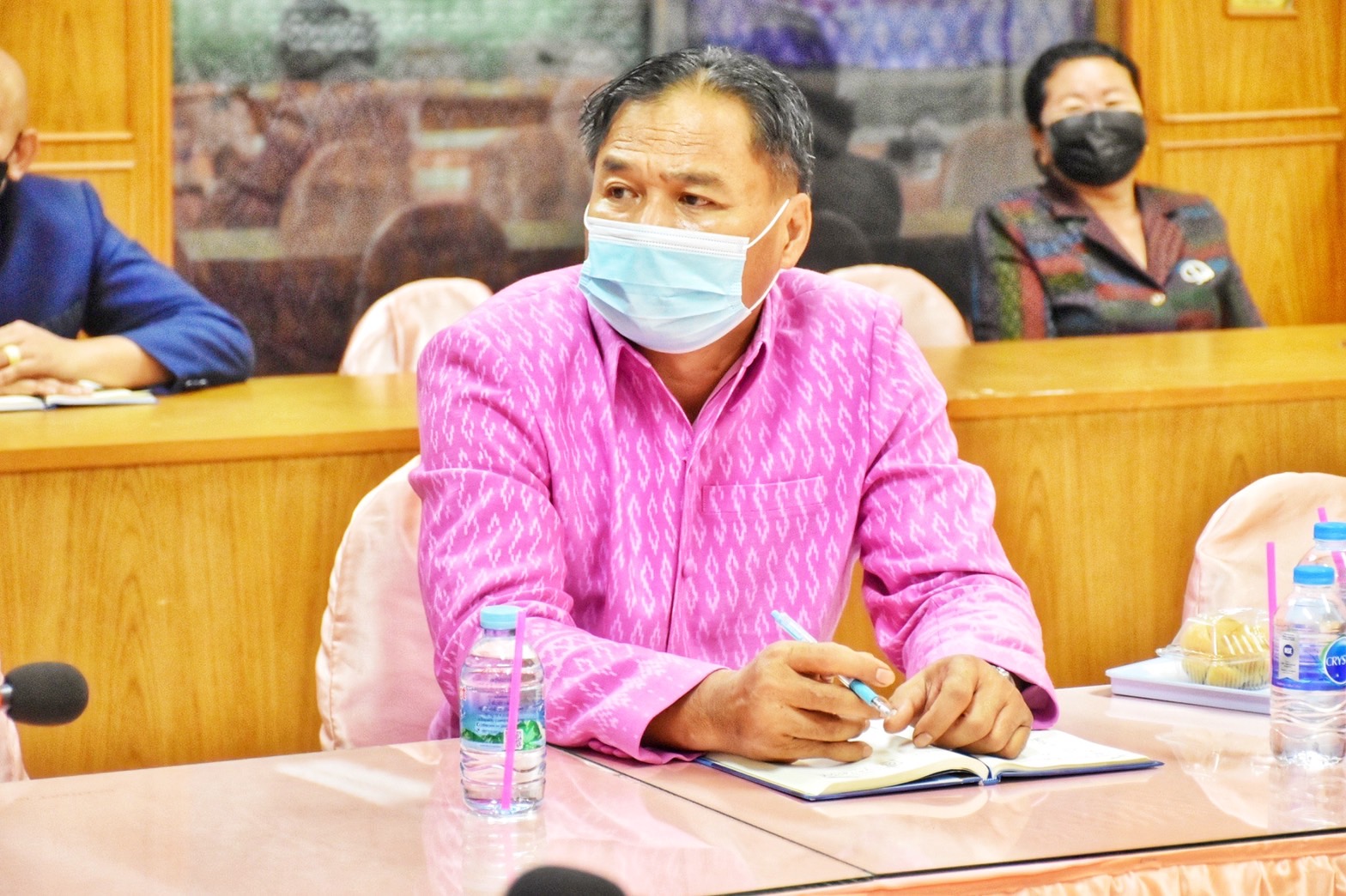 พช.มหาสารคาม รับการตรวจประเมินผลการดำเนินงานกรมการพัฒนาชุมชน ประจำปี 2565