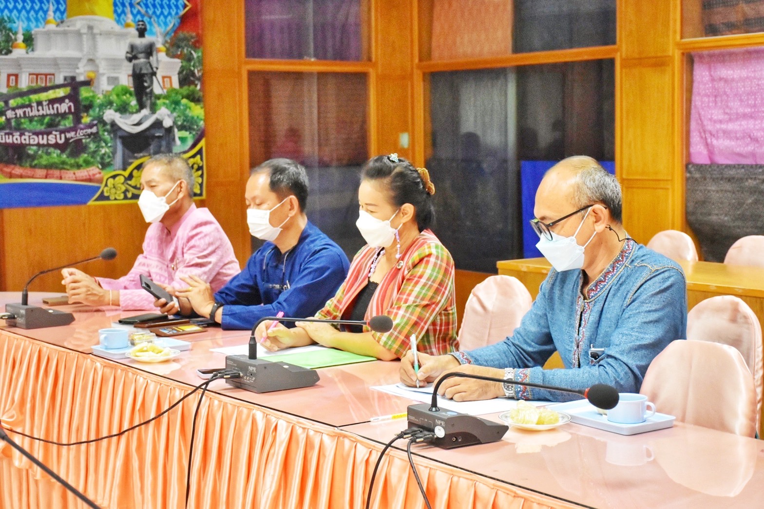 พช.มหาสารคาม รับการตรวจประเมินผลการดำเนินงานกรมการพัฒนาชุมชน ประจำปี 2565