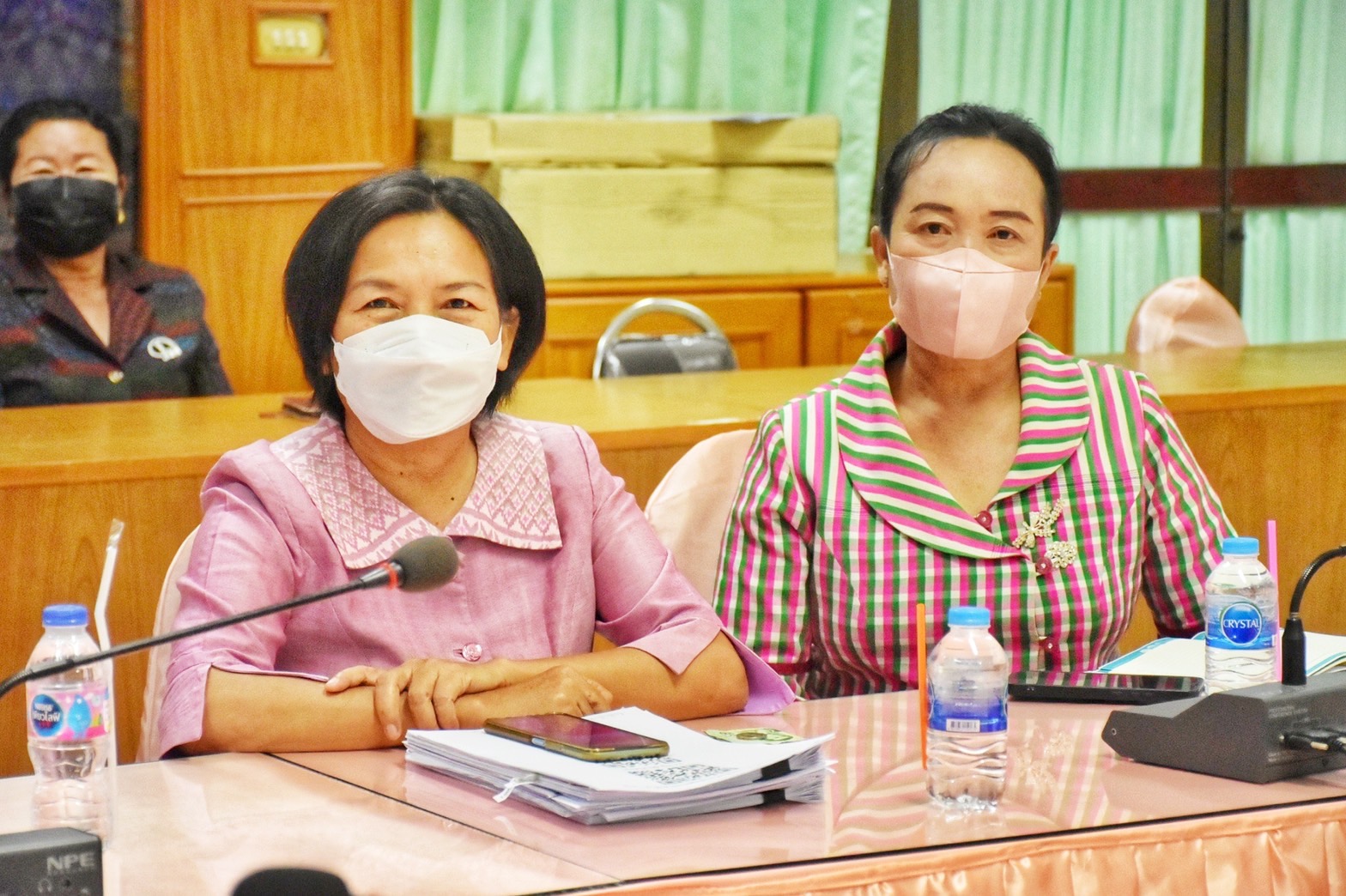 พช.มหาสารคาม รับการตรวจประเมินผลการดำเนินงานกรมการพัฒนาชุมชน ประจำปี 2565