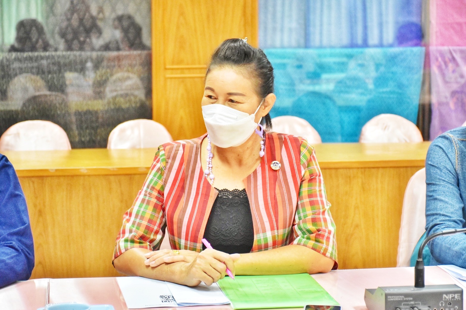 พช.มหาสารคาม รับการตรวจประเมินผลการดำเนินงานกรมการพัฒนาชุมชน ประจำปี 2565