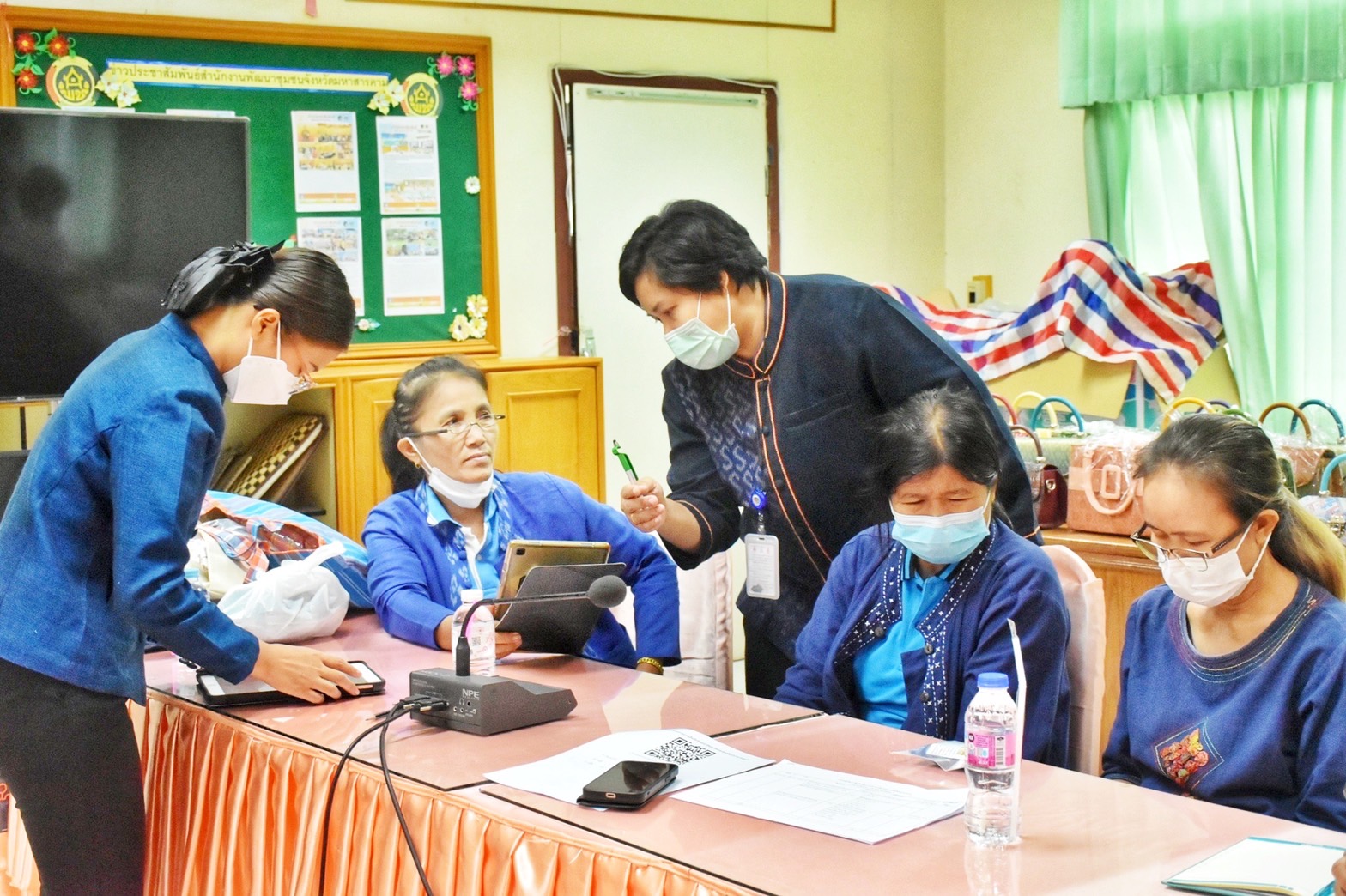 พช.มหาสารคาม รับการตรวจประเมินผลการดำเนินงานกรมการพัฒนาชุมชน ประจำปี 2565