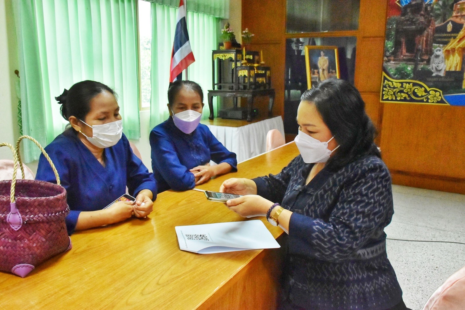 พช.มหาสารคาม รับการตรวจประเมินผลการดำเนินงานกรมการพัฒนาชุมชน ประจำปี 2565
