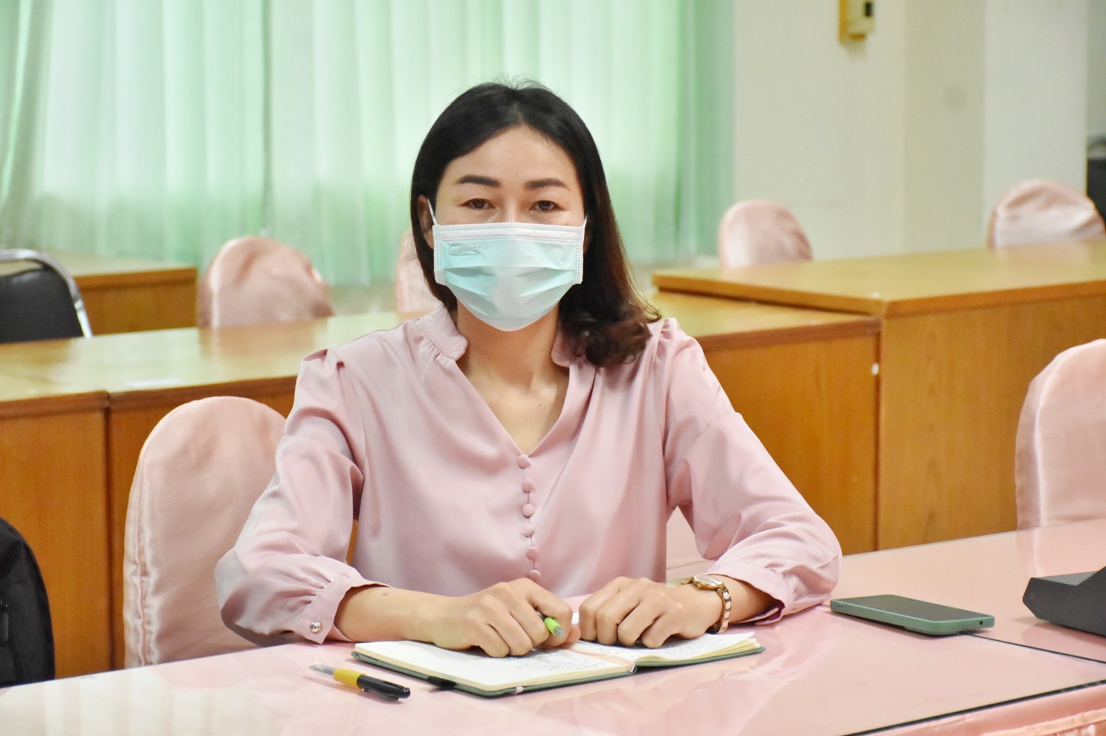 พช.มหาสารคาม เข้าร่วมกิจกรรมการฝึกอบรมก่อนการปฎิบัติงานอาสาพัฒนา (อสพ.) รุ่นที่ 74 ผ่านระบบประชุมทางไกล Zoom Cloud Meeting