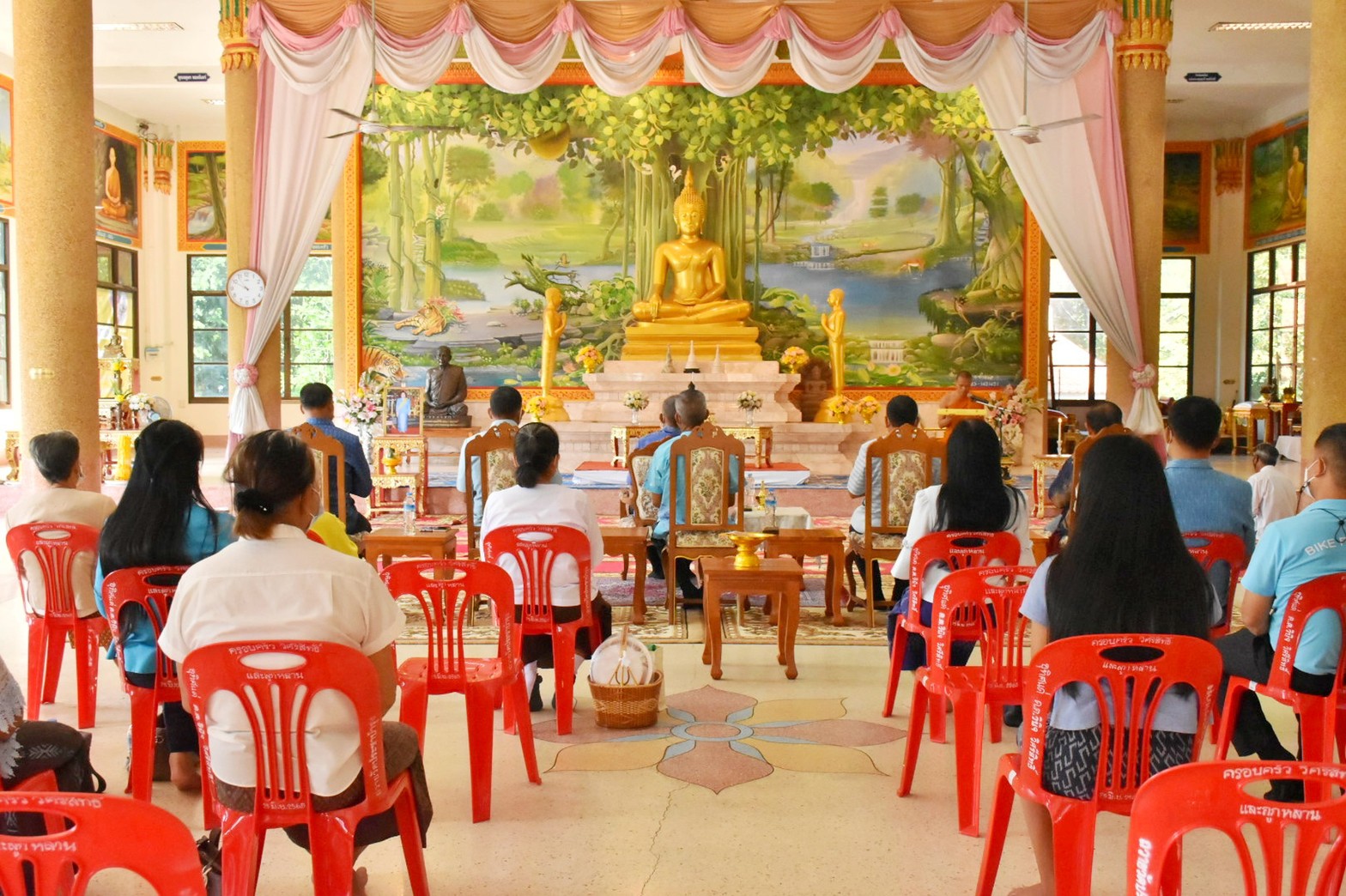 พช.มหาสารคาม ร่วมเป็นเจ้าภาพการแสดงพระธรรมเทศนาคัมภีร์เทศน์เฉลิมพระเกียรติฯ บทพระธรรมเทศนาเฉลิมพระธรรมบารมีใน “อุภินนมัตถจรกรถา” เฉลิมพระธรรมบารมีสมเด็จพระนางเจ้าสิริกิติ์พระบรมราชินีนาถ พระบรมราชชนนีพันปีหลวง