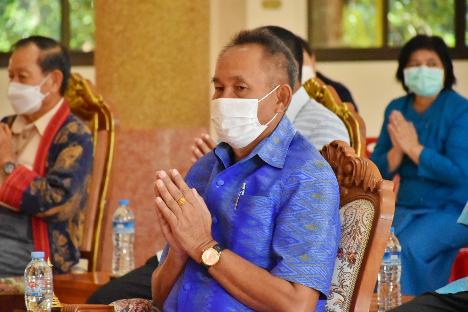 พช.มหาสารคาม ร่วมเป็นเจ้าภาพการแสดงพระธรรมเทศนาคัมภีร์เทศน์เฉลิมพระเกียรติฯ บทพระธรรมเทศนาเฉลิมพระธรรมบารมีใน “อุภินนมัตถจรกรถา” เฉลิมพระธรรมบารมีสมเด็จพระนางเจ้าสิริกิติ์พระบรมราชินีนาถ พระบรมราชชนนีพันปีหลวง