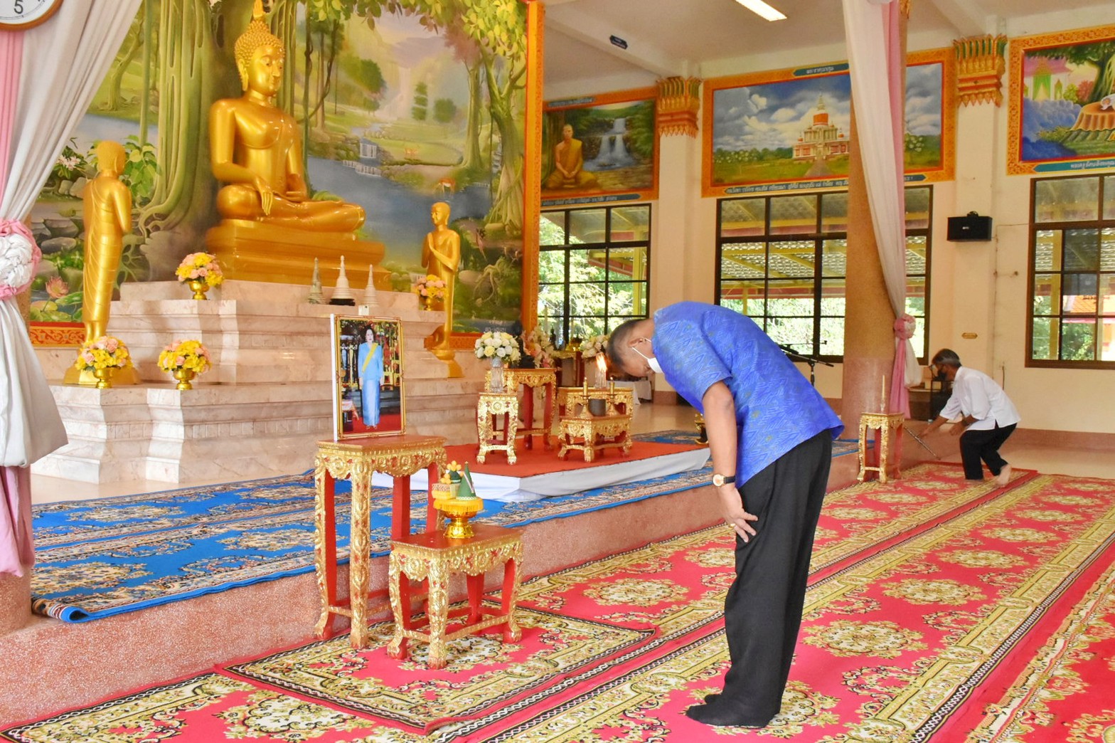 พช.มหาสารคาม ร่วมเป็นเจ้าภาพการแสดงพระธรรมเทศนาคัมภีร์เทศน์เฉลิมพระเกียรติฯ บทพระธรรมเทศนาเฉลิมพระธรรมบารมีใน “อุภินนมัตถจรกรถา” เฉลิมพระธรรมบารมีสมเด็จพระนางเจ้าสิริกิติ์พระบรมราชินีนาถ พระบรมราชชนนีพันปีหลวง