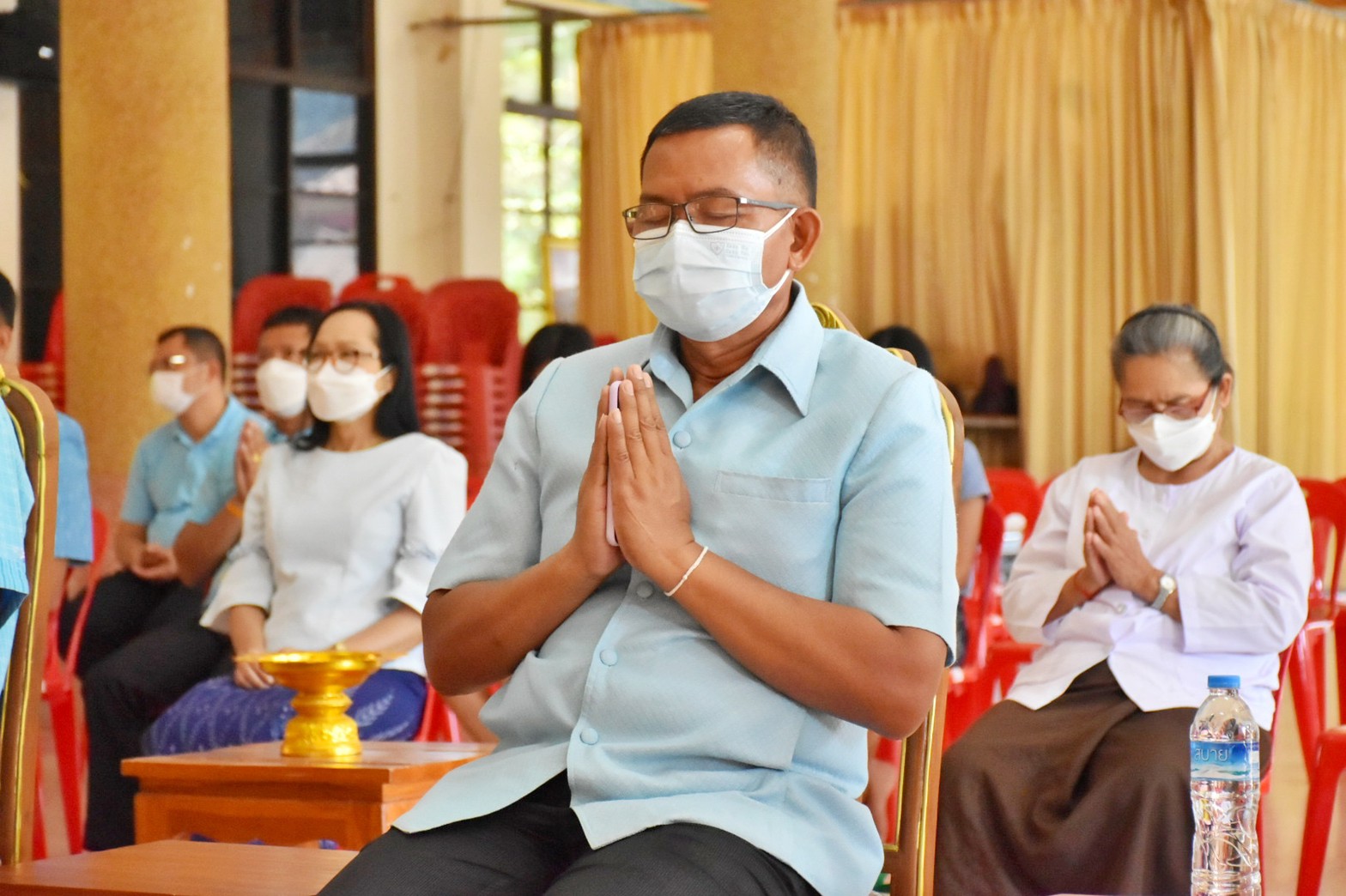 พช.มหาสารคาม ร่วมเป็นเจ้าภาพการแสดงพระธรรมเทศนาคัมภีร์เทศน์เฉลิมพระเกียรติฯ บทพระธรรมเทศนาเฉลิมพระธรรมบารมีใน “อุภินนมัตถจรกรถา” เฉลิมพระธรรมบารมีสมเด็จพระนางเจ้าสิริกิติ์พระบรมราชินีนาถ พระบรมราชชนนีพันปีหลวง