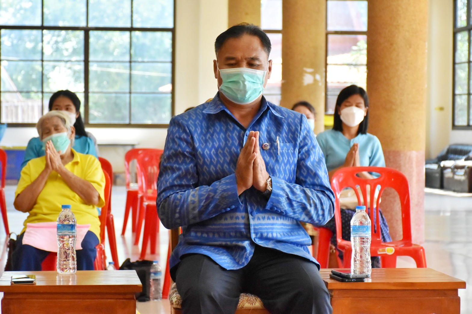 พช.มหาสารคาม ร่วมเป็นเจ้าภาพการแสดงพระธรรมเทศนาคัมภีร์เทศน์เฉลิมพระเกียรติฯ บทพระธรรมเทศนาเฉลิมพระธรรมบารมีใน “อุภินนมัตถจรกรถา” เฉลิมพระธรรมบารมีสมเด็จพระนางเจ้าสิริกิติ์พระบรมราชินีนาถ พระบรมราชชนนีพันปีหลวง
