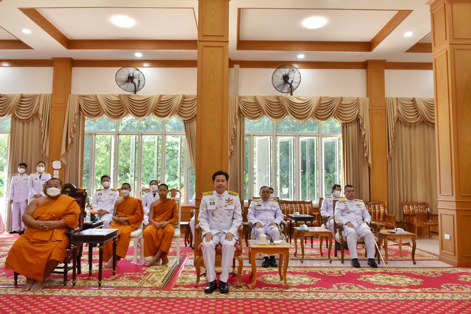 จังหวัดมหาสารคามจัดพิธีมอบเงินพระราชทานขวัญถุงหมู่บ้าน/ชุมชนต้นกล้ากองทุนแม่ของแผ่นดิน ปี 2564 – 2565