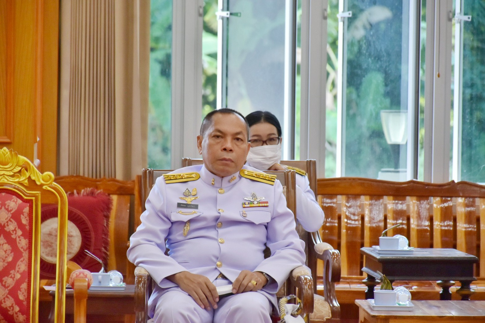 จังหวัดมหาสารคามจัดพิธีมอบเงินพระราชทานขวัญถุงหมู่บ้าน/ชุมชนต้นกล้ากองทุนแม่ของแผ่นดิน ปี 2564 – 2565