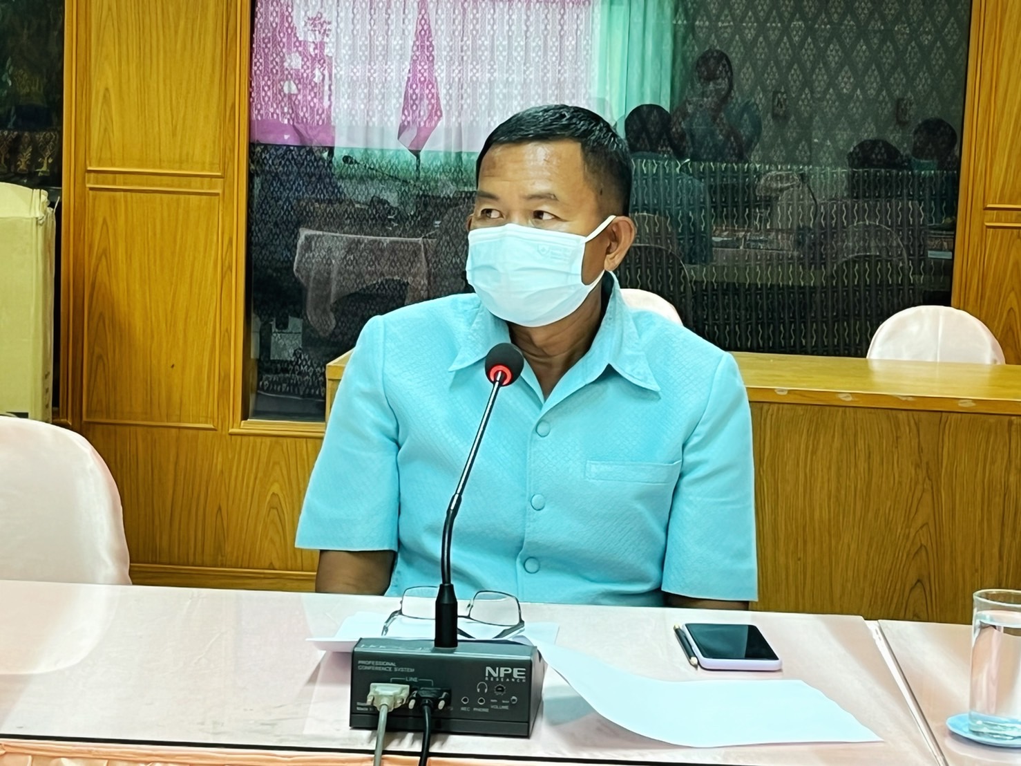 พช.มหาสารคาม ประชุมเตรียมความพร้อมพิธีมอบเงินพระราชทานขวัญถุงกองทุนแม่ของแผ่นดิน ปี 2564 – 2565