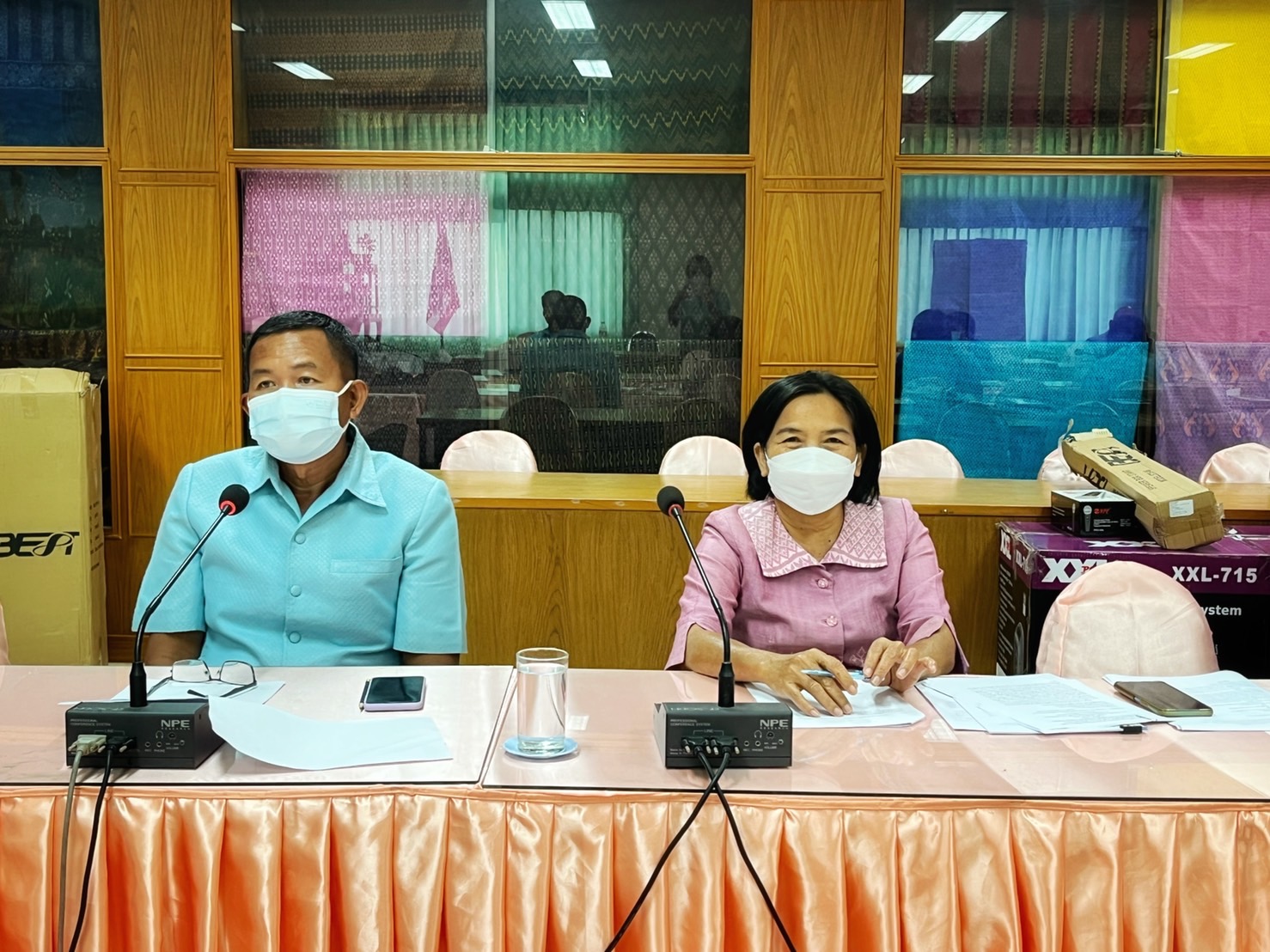 พช.มหาสารคาม ประชุมเตรียมความพร้อมพิธีมอบเงินพระราชทานขวัญถุงกองทุนแม่ของแผ่นดิน ปี 2564 – 2565