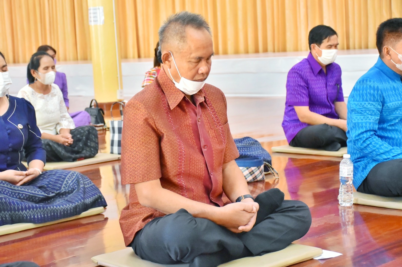 พช.มหาสารคาม จัดกิจกรรมเนื่องในวันคล้ายวันก่อตั้งกรมการพัฒนาชุมชน ครบรอบ 60 ปี