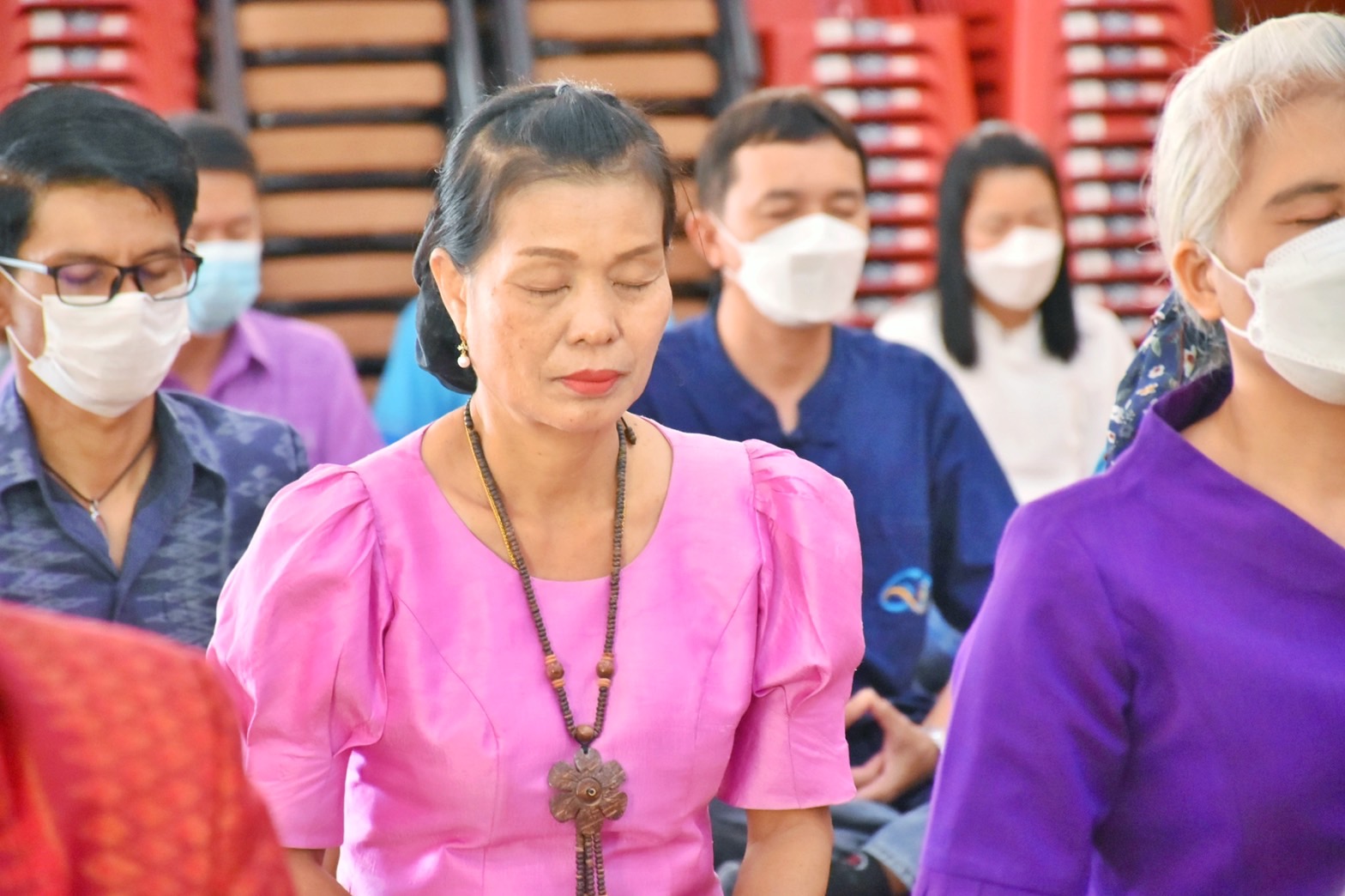 พช.มหาสารคาม จัดกิจกรรมเนื่องในวันคล้ายวันก่อตั้งกรมการพัฒนาชุมชน ครบรอบ 60 ปี