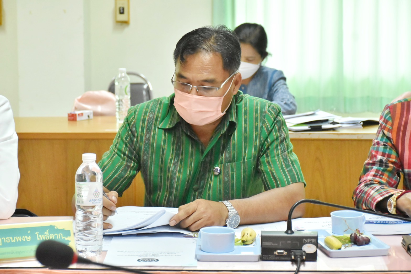 พช.มหาสารคาม จัดประชุมประจำเดือนสำนักงานพัฒนาชุมชนจังหวัดมหาสารคาม เพื่อติดตาม สรุปผลการดำเนินงานในรอบเดือน