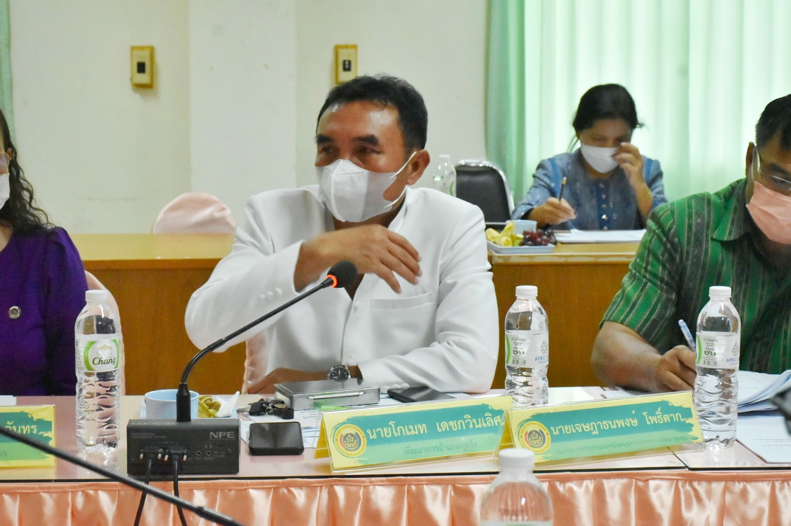พช.มหาสารคาม จัดประชุมประจำเดือนสำนักงานพัฒนาชุมชนจังหวัดมหาสารคาม เพื่อติดตาม สรุปผลการดำเนินงานในรอบเดือน