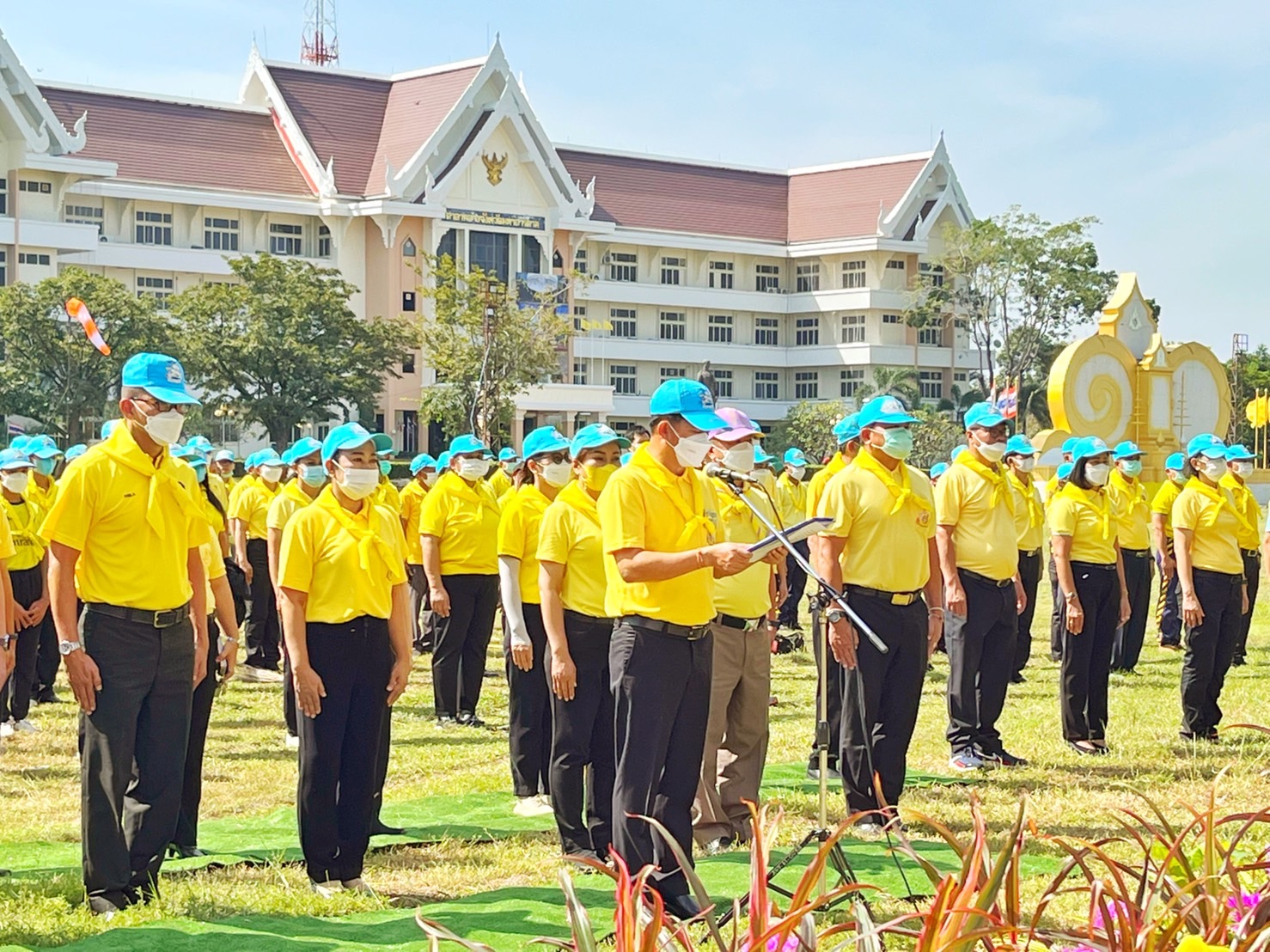 พช.มหาสารคาม ร่วมกิจกรรมจิตอาสาเนื่องในวันคล้ายวันสวรรคตพระบาทสมเด็จพระบรมชนกาธิเบศร มหาภูมิพลอดุลยเดชมหาราช บรมนาถบพิตร 13 ตุลาคม 2565