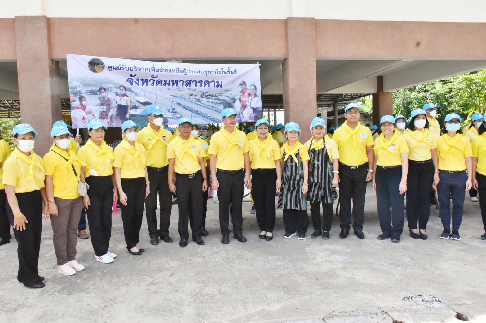 พช.มหาสารคาม ร่วมกิจกรรมจิตอาสาเนื่องในวันคล้ายวันสวรรคตพระบาทสมเด็จพระบรมชนกาธิเบศร มหาภูมิพลอดุลยเดชมหาราช บรมนาถบพิตร 13 ตุลาคม 2565