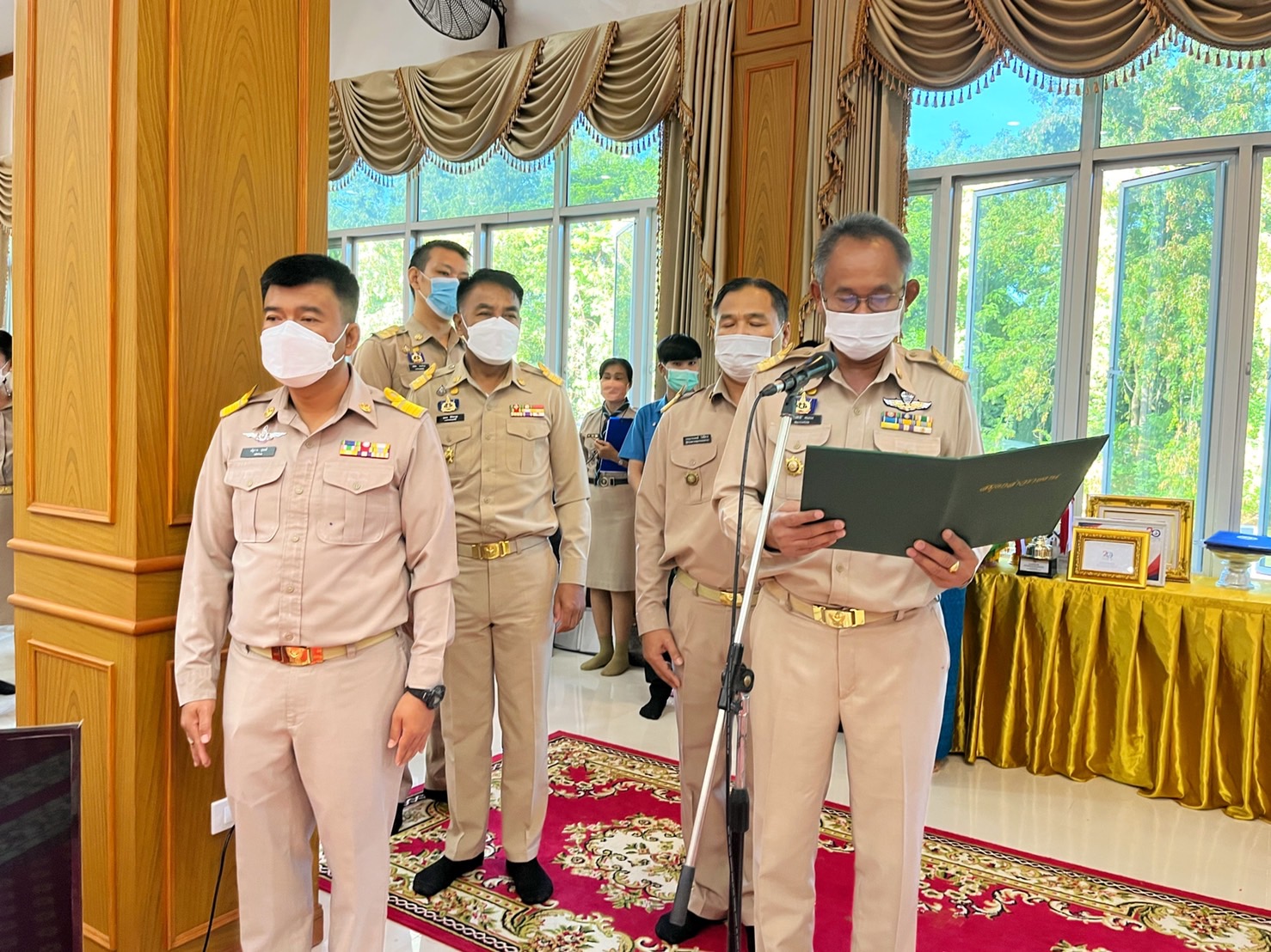 จังหวัดมหาสารคามมอบทุนอุปการะเด็กยากจนและด้อยโอกาส กองทุนพัฒนาเด็กชนบท ในพระราชูปถัมภ์ สมเด็จพระเทพรัตนราชสุดาฯ สยามบรมราชกุมารี ประจำปีงบประมาณ พ.ศ. 2565