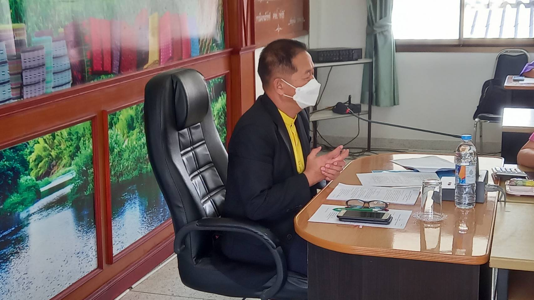 อำเภอพยัคฆภูมิพิสัย จ.มหาสารคาม เตรียมการจัดงาน “มหกรรมสินค้าชุมชนหนึ่งตำบล หนึ่งผลิตภัณฑ์ (OTOP) ของดีบ้านฉัน” และงานประจำปีอำเภอพยัคฆภูมิพิสัย