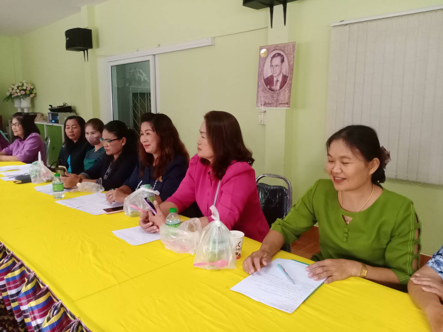 พช.อำเภอโกสุมพิสัย ร่วมกันดำเนินการประชุมเครือข่ายคณะกรรมการพัฒนาสตรีและเครือข่ายคณะทำงานกองทุนพัฒนาบทบาทสตรีอำเภอโกสุมพิสัย
